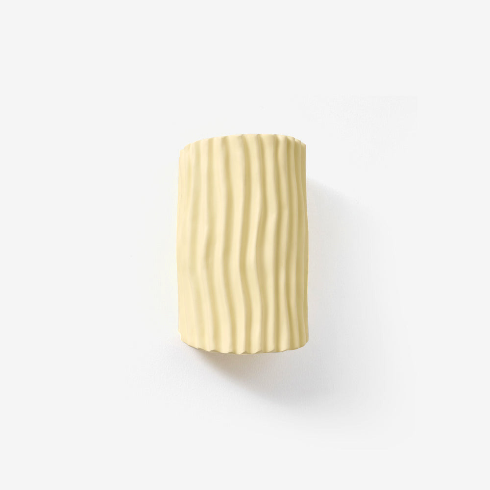 Pleated Resin Wall Lamp