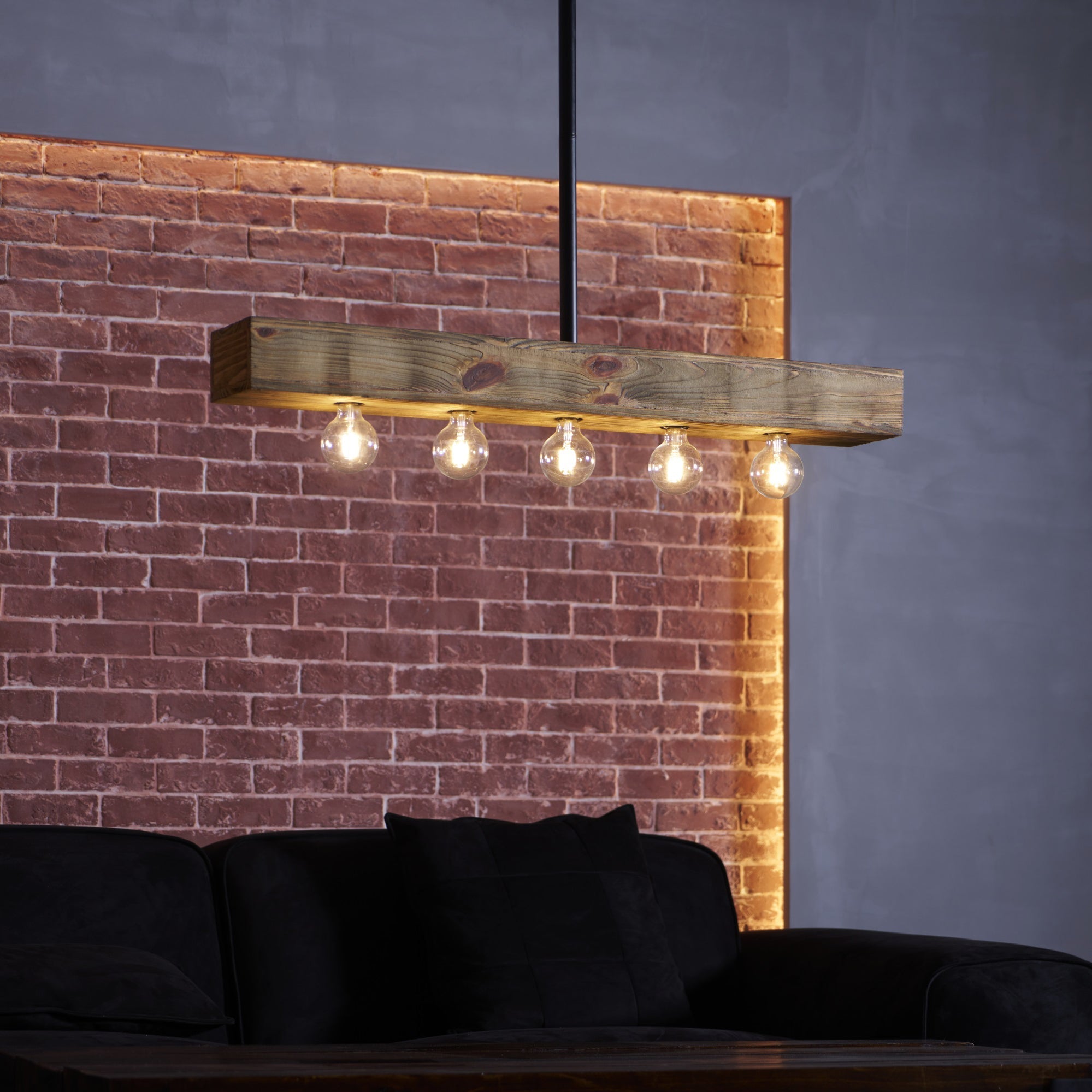 Lámpara de araña lineal Doraesa