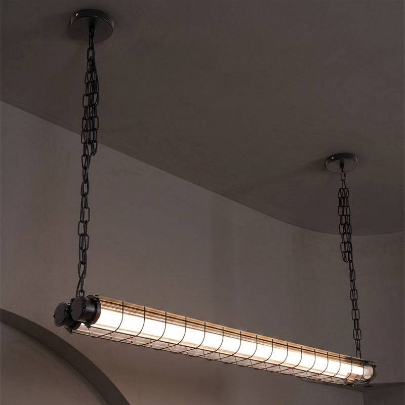 Lámpara colgante tubular Doraeo