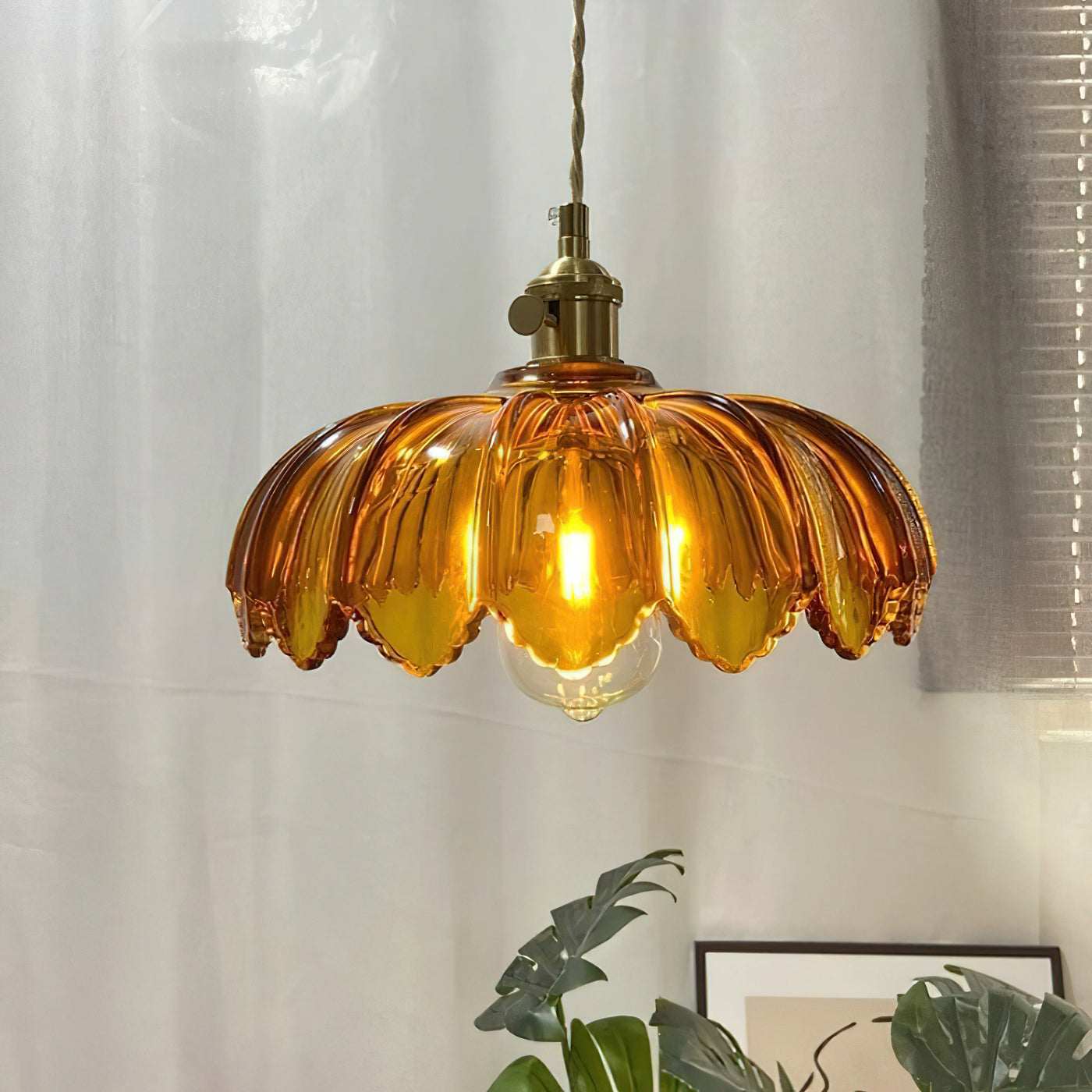 Lámpara colgante retro Nolia