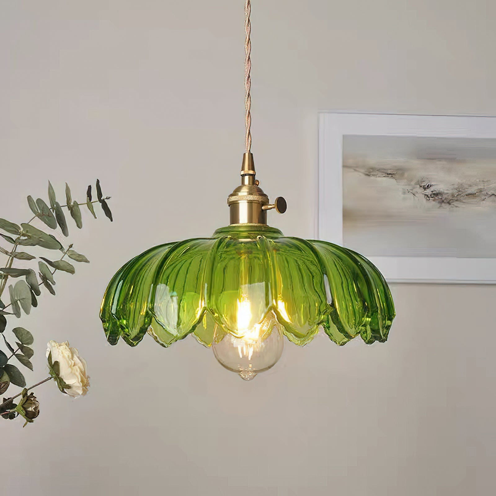 Lámpara colgante retro Nolia