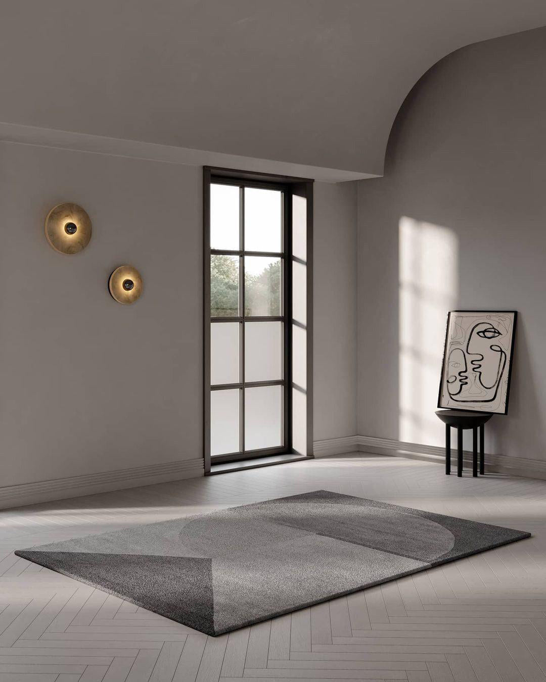 Aplique de pared redondo Ismarven