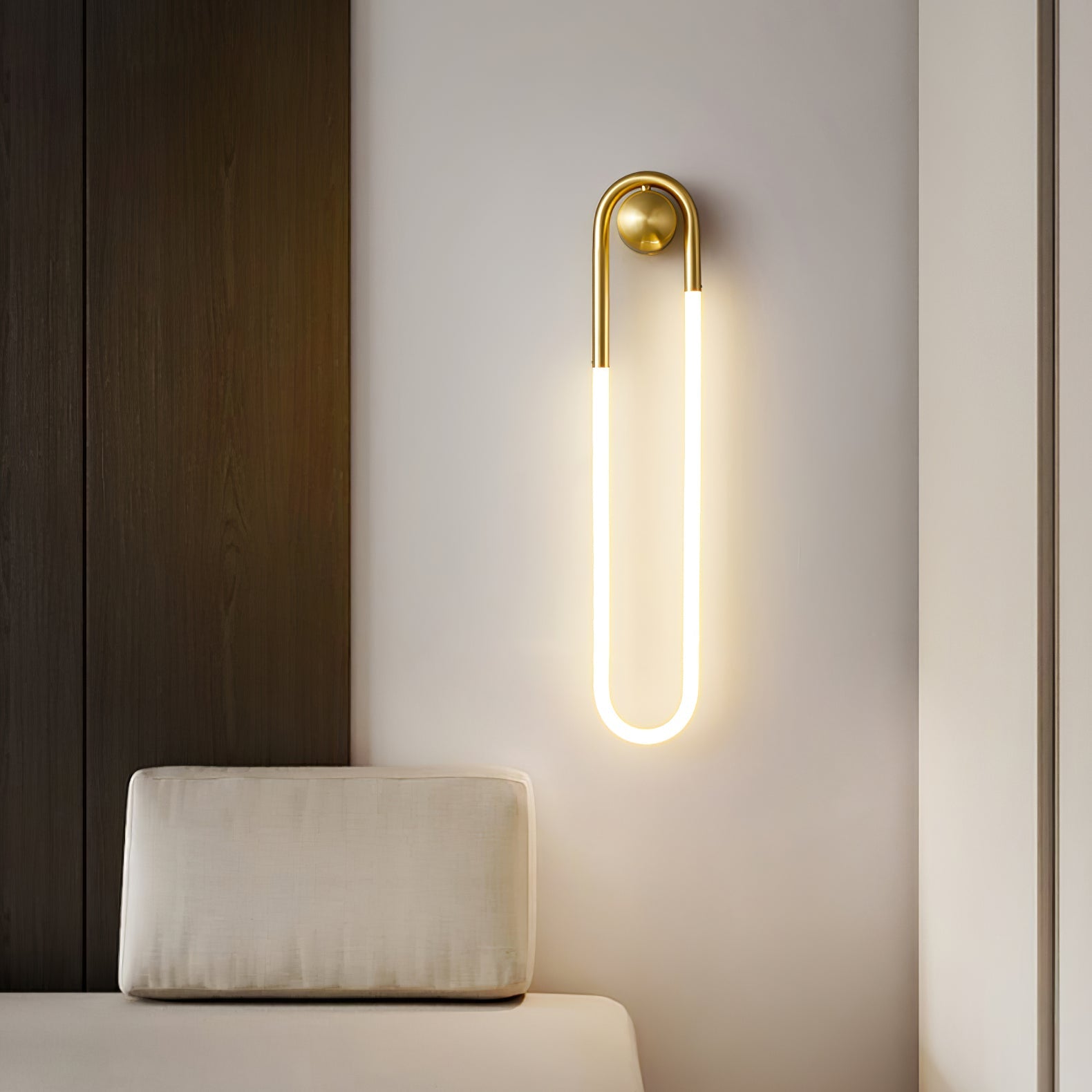 Aplique de pared curvo Marar