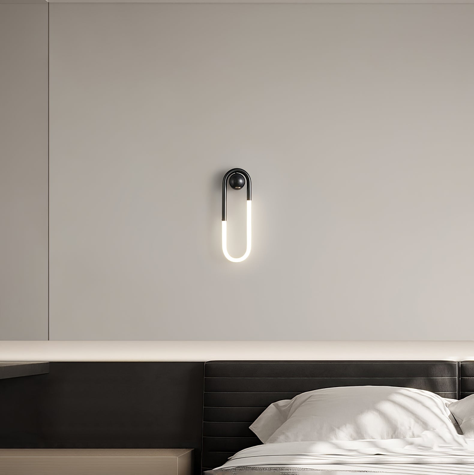 Aplique de pared curvo Marar