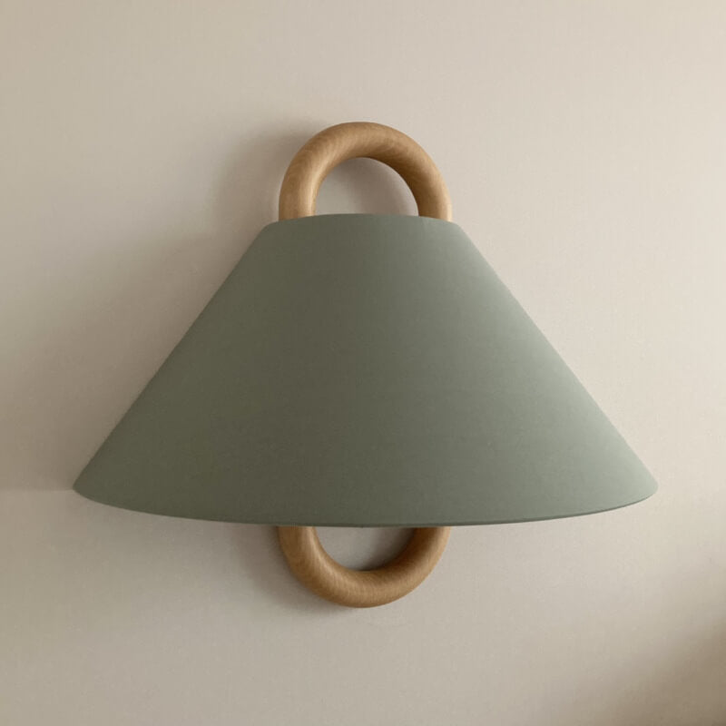 Aplique de pared semicircular Maraa