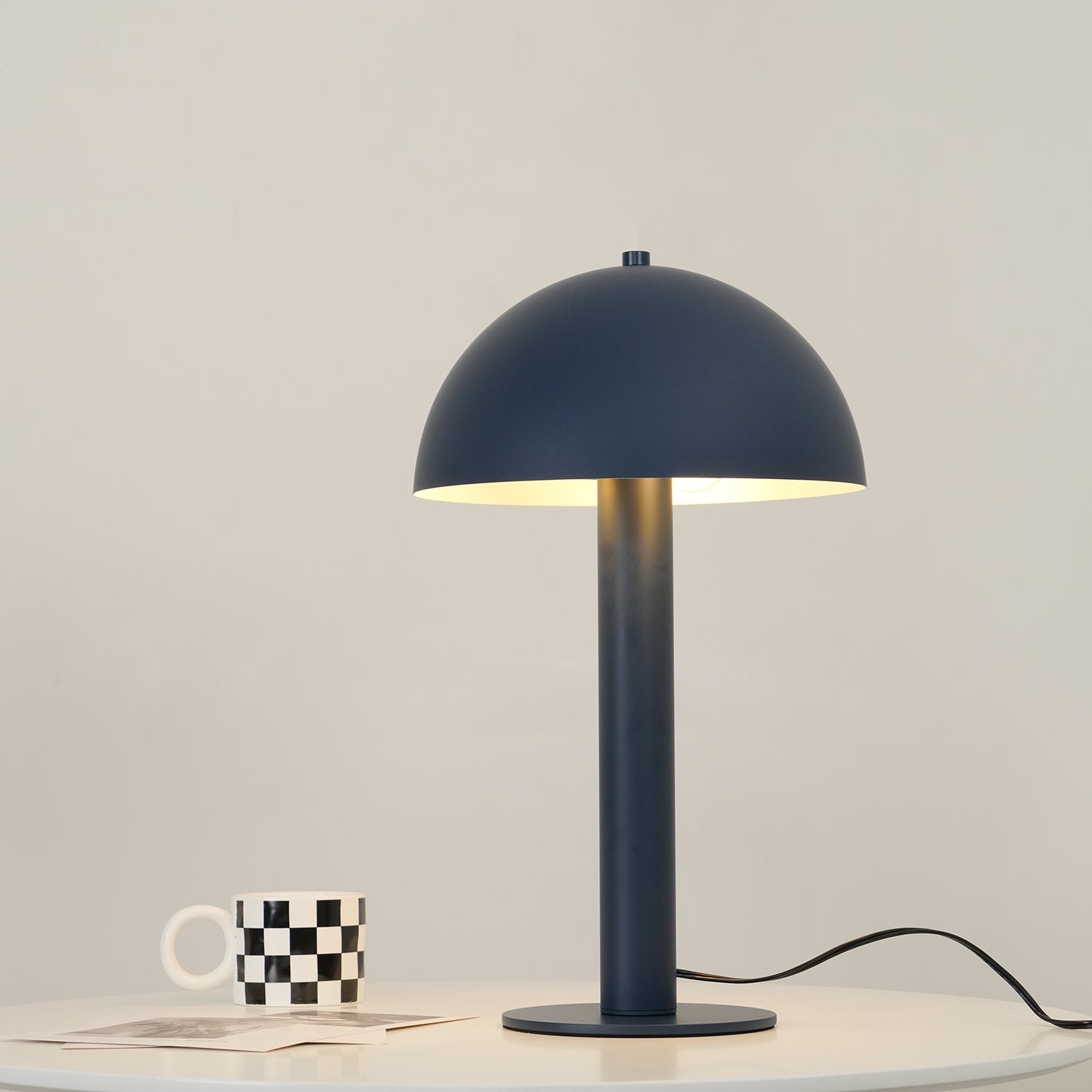 Lámpara de mesa tipo seta Giraoa