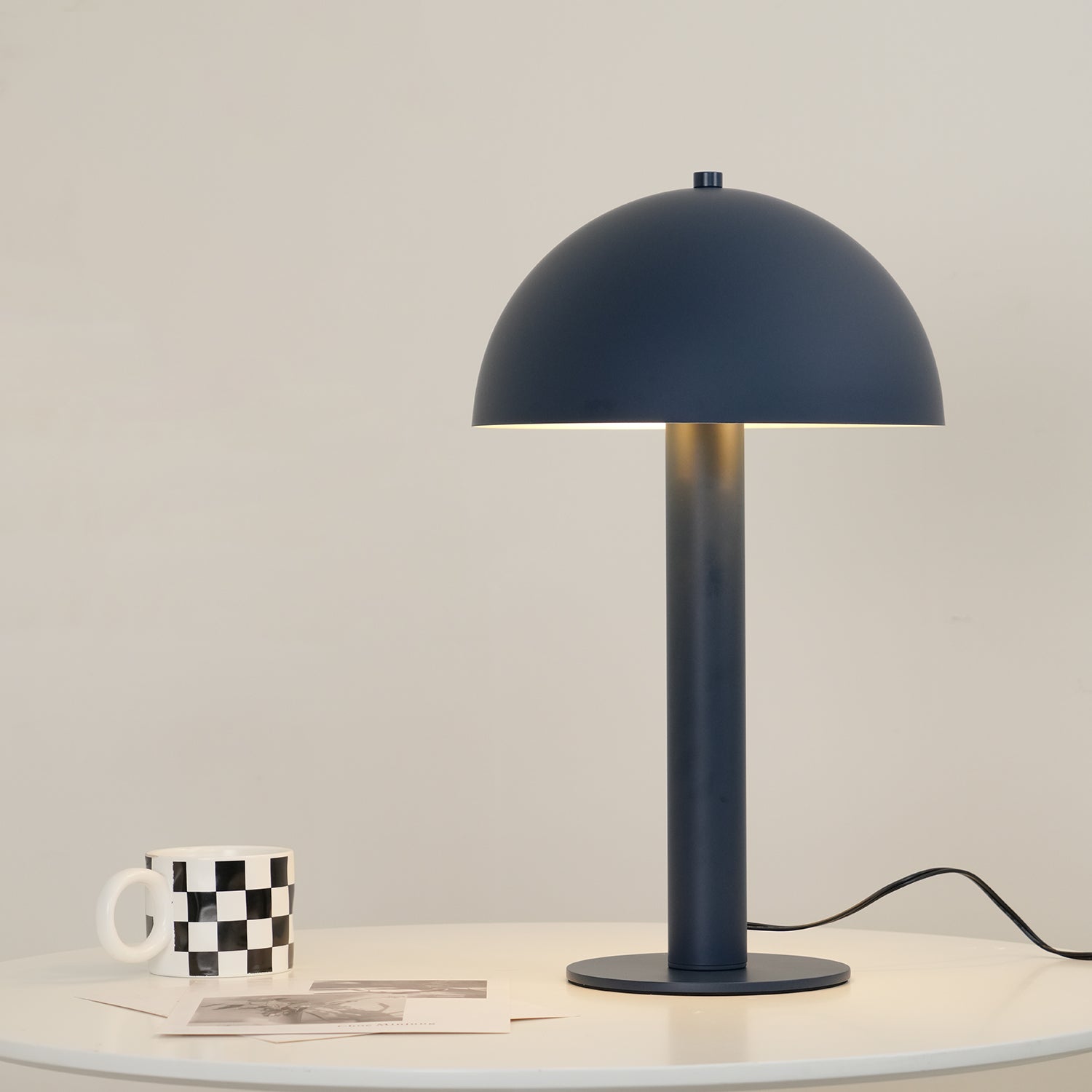 Lámpara de mesa tipo seta Giraoa