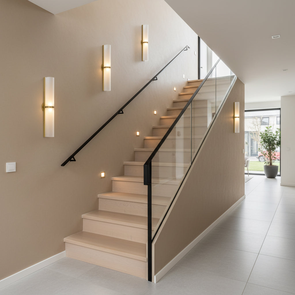 Aplique de pared tubular Olmiven