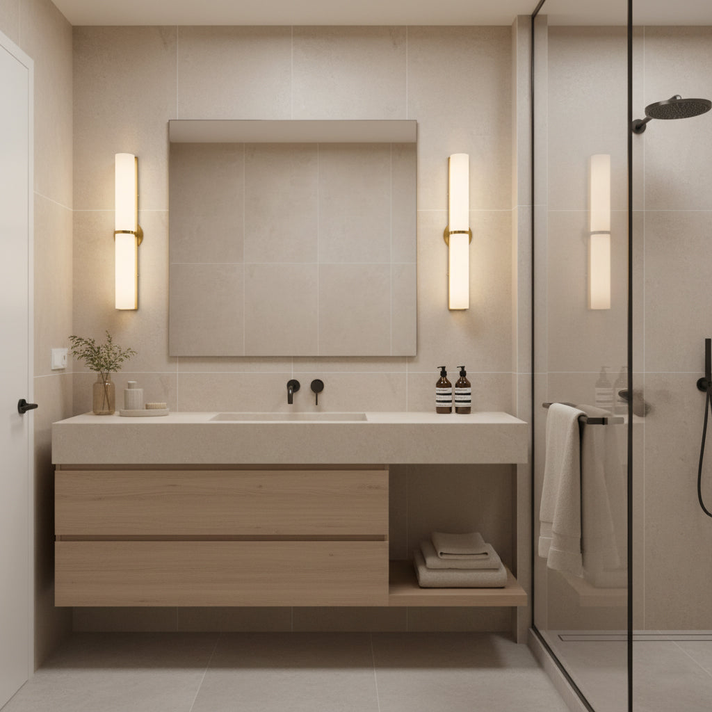 Aplique de pared tubular Olmiven