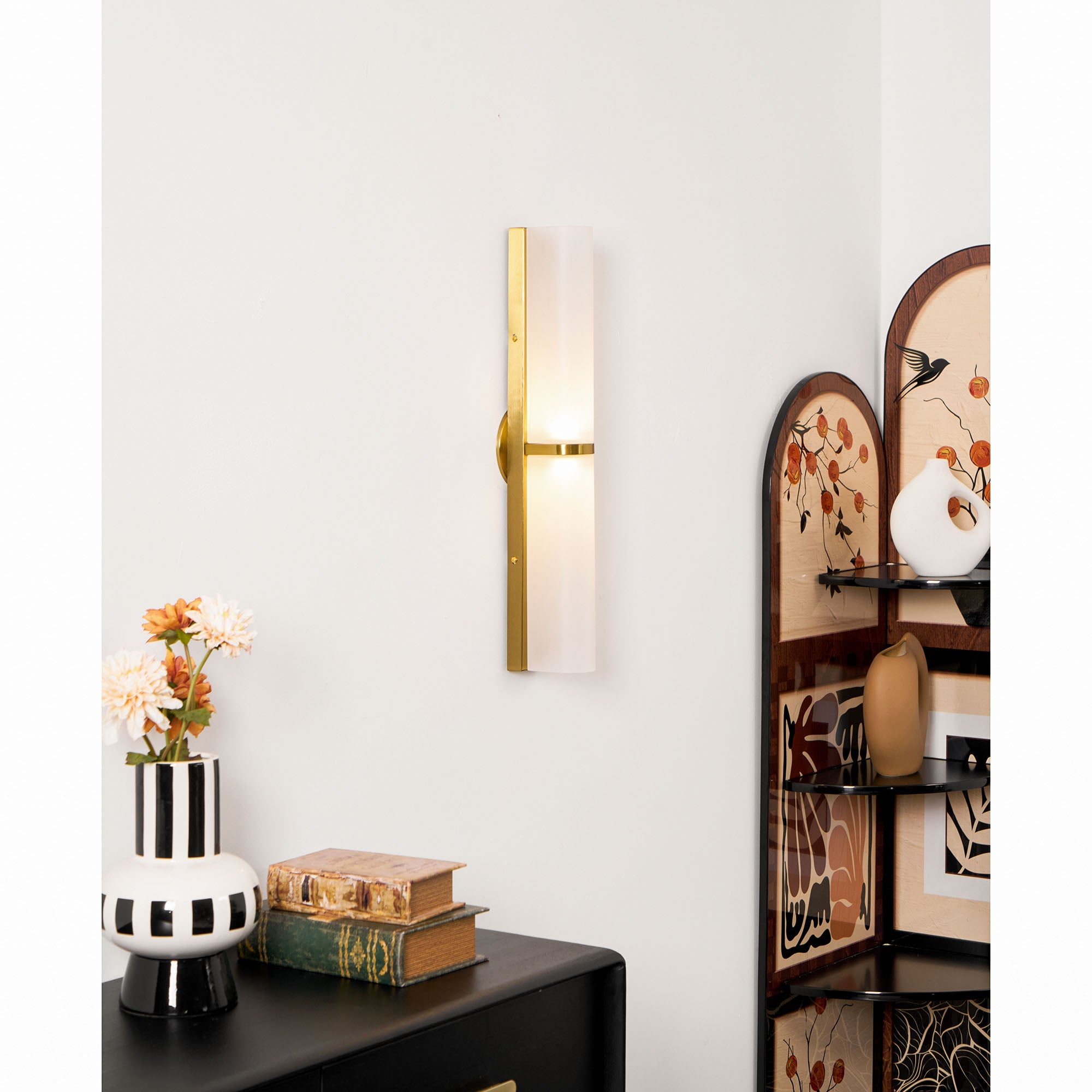 Aplique de pared tubular Olmiven