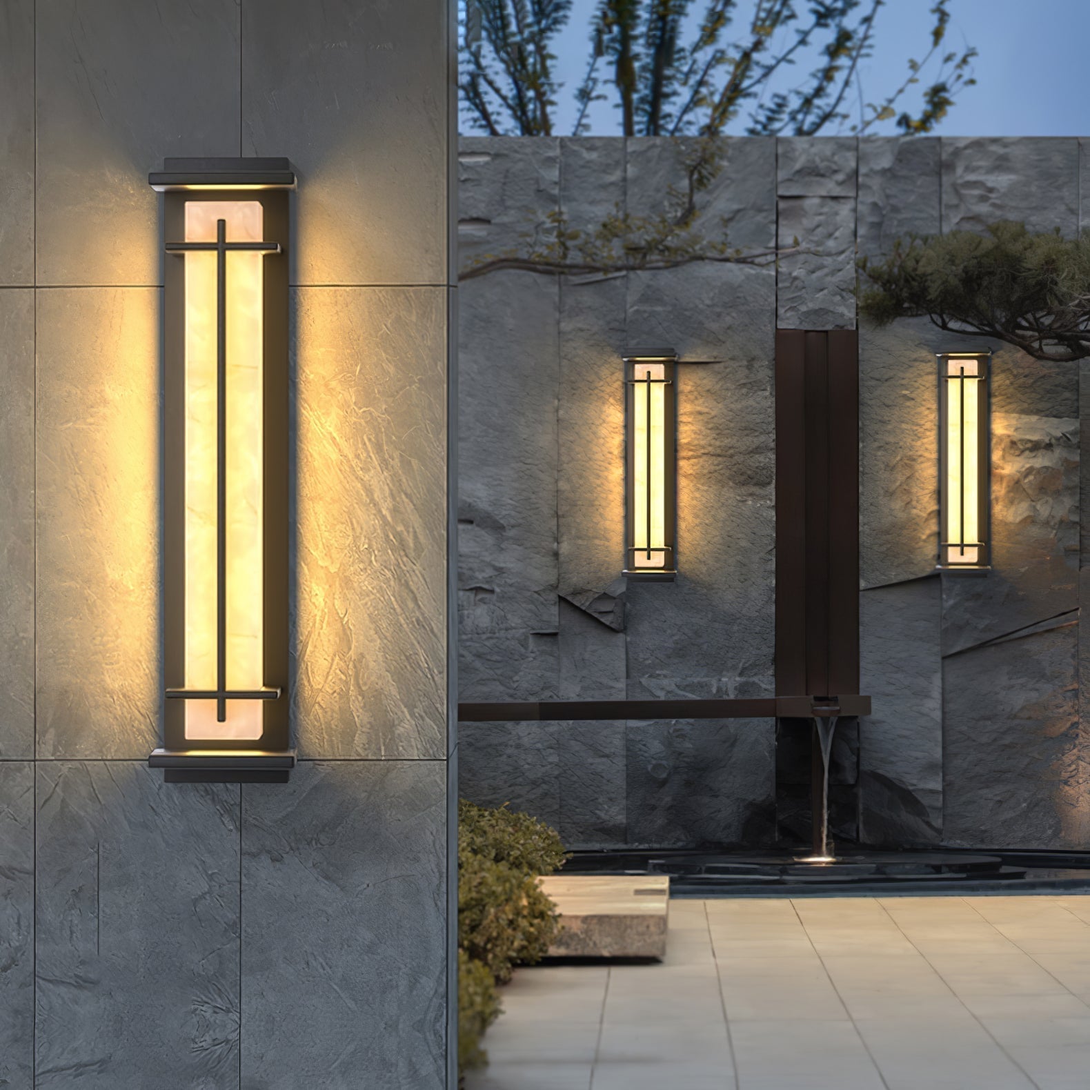 Aplique exterior Lirioero