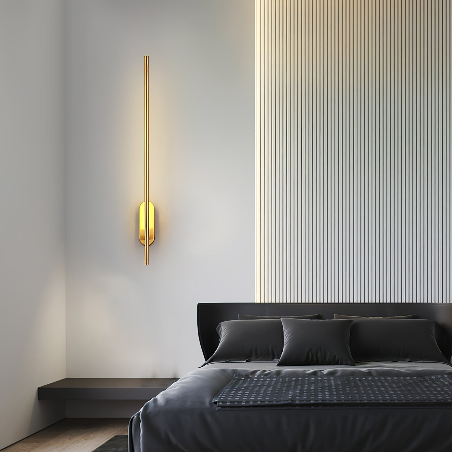 Aplique de pared lineal Lirioira