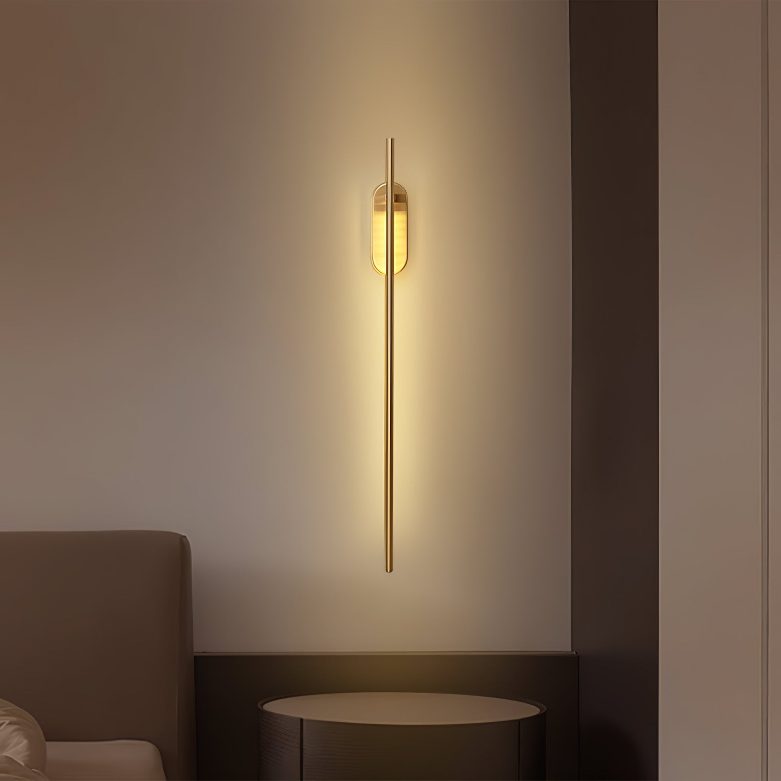 Aplique de pared lineal Lirioira