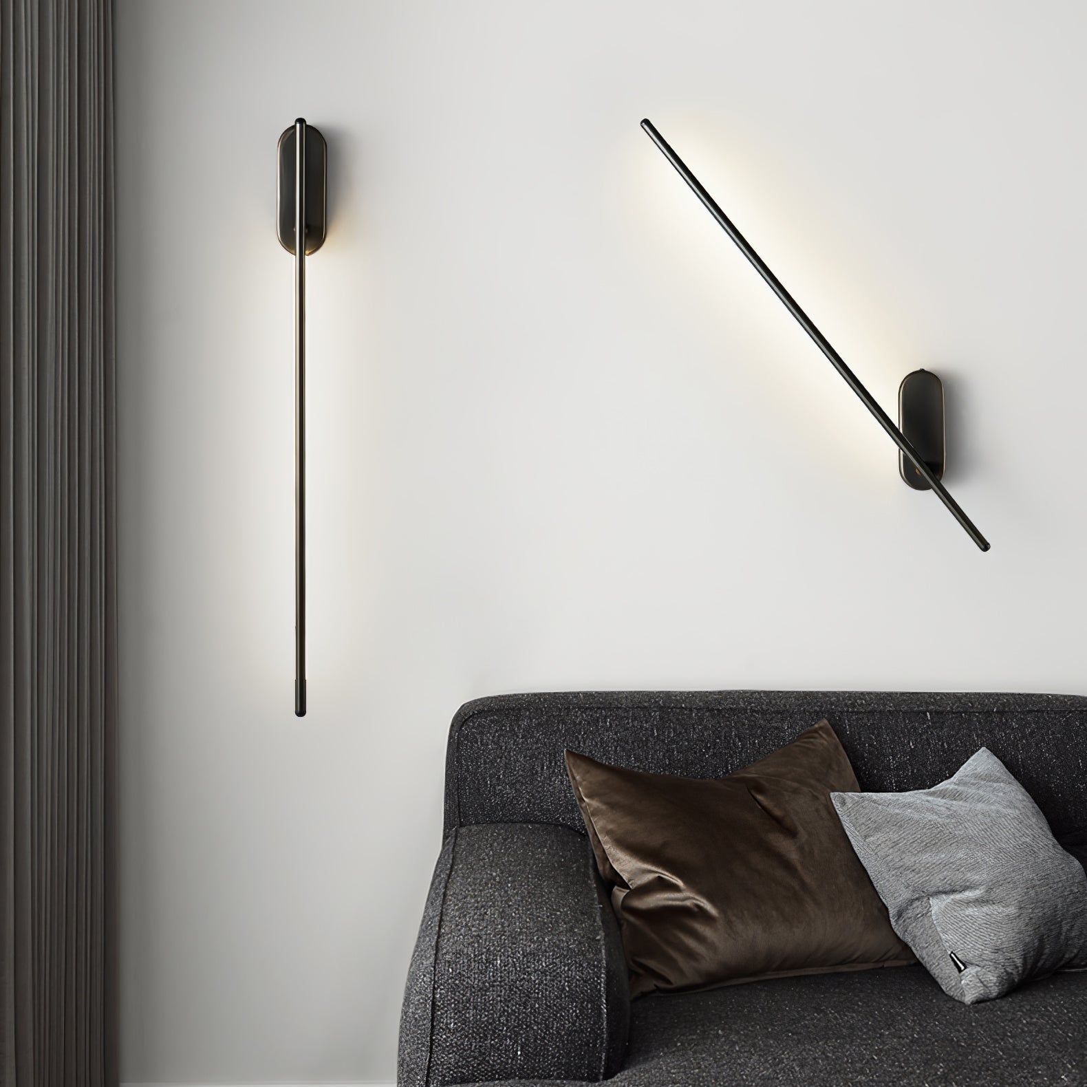 Aplique de pared lineal Lirioira