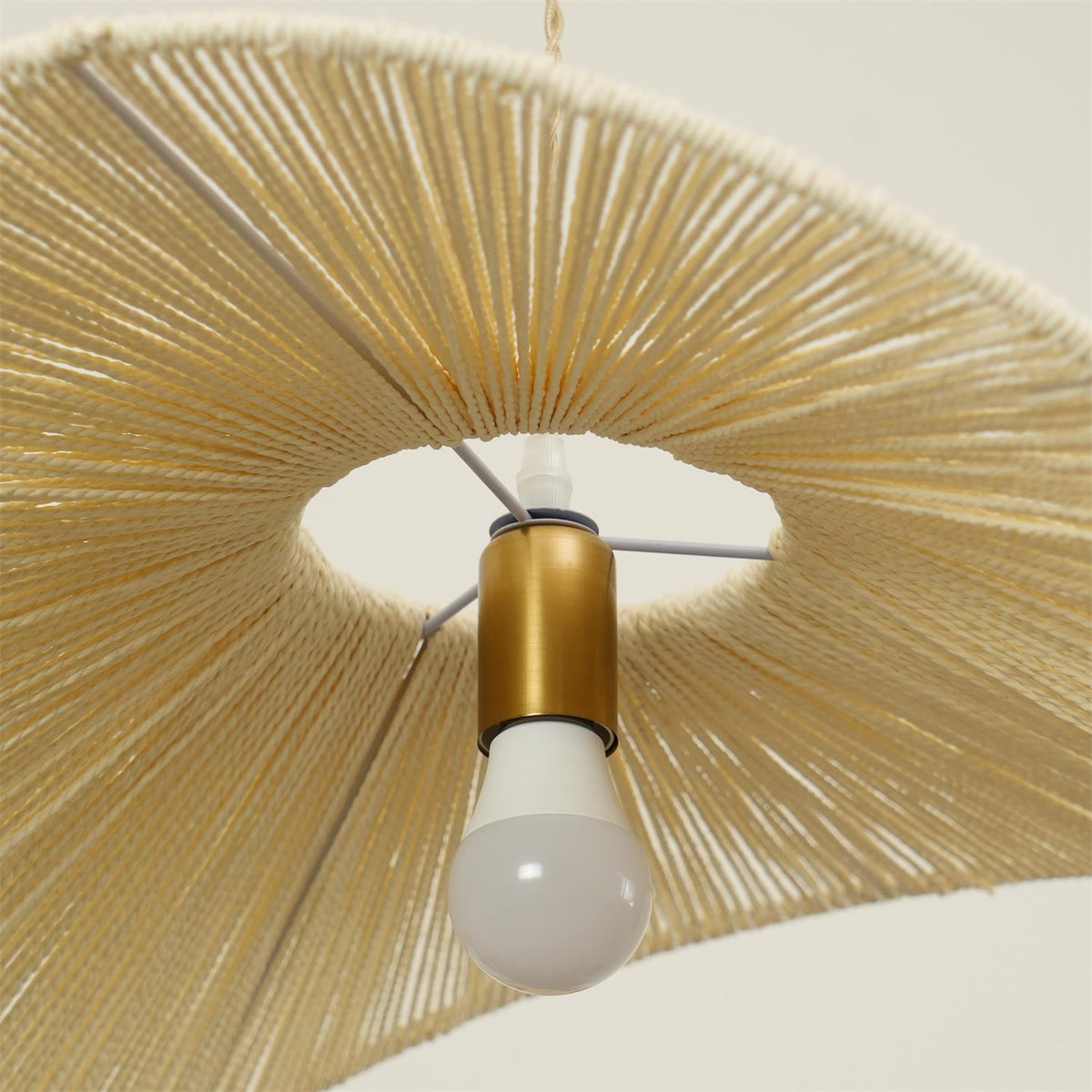 Straw Hat Pendant Light – detail 33