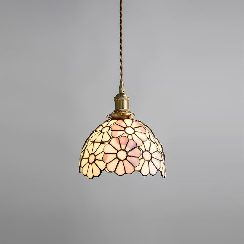 Lámpara colgante floral Arienta