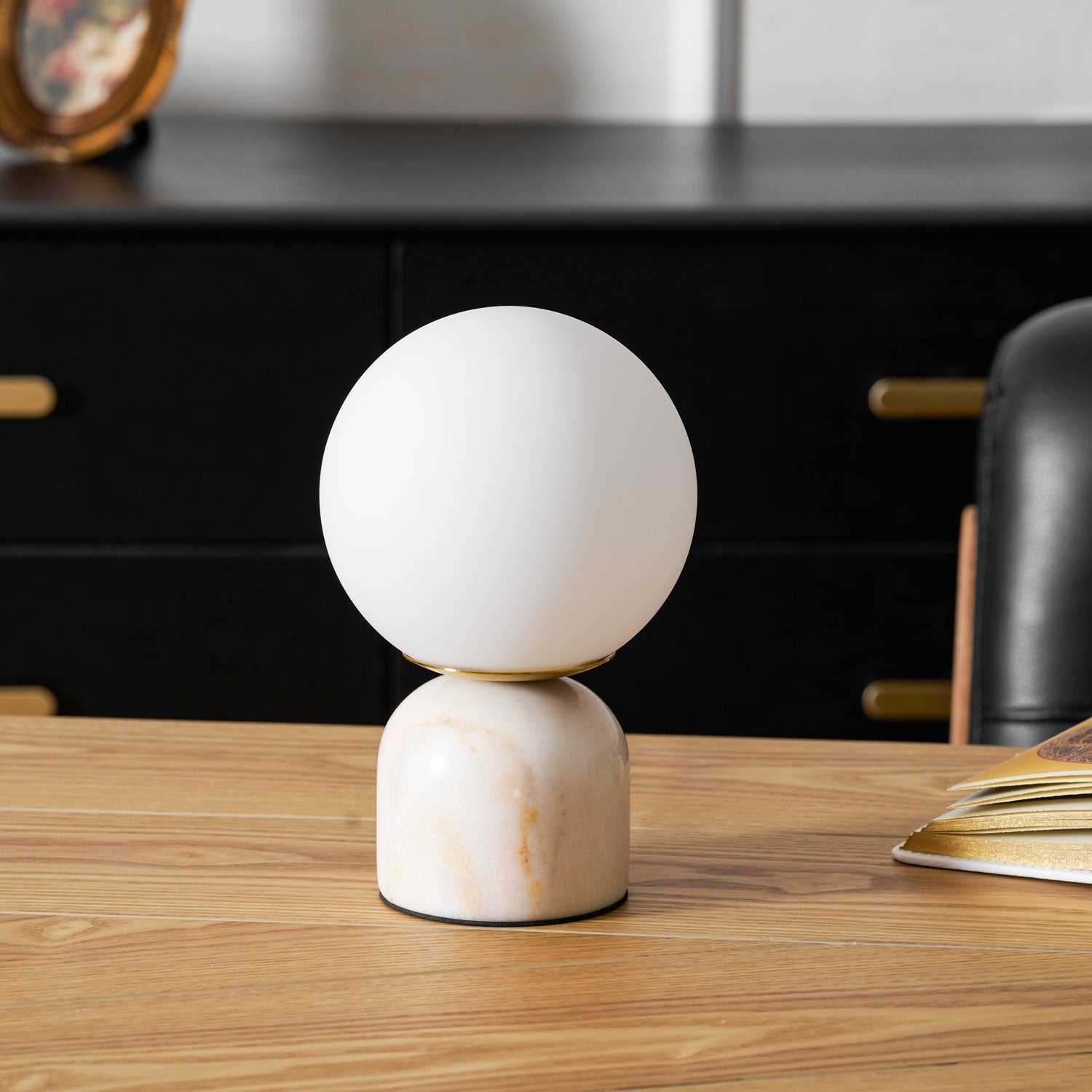 Lámpara de mesa globo Ondaeza