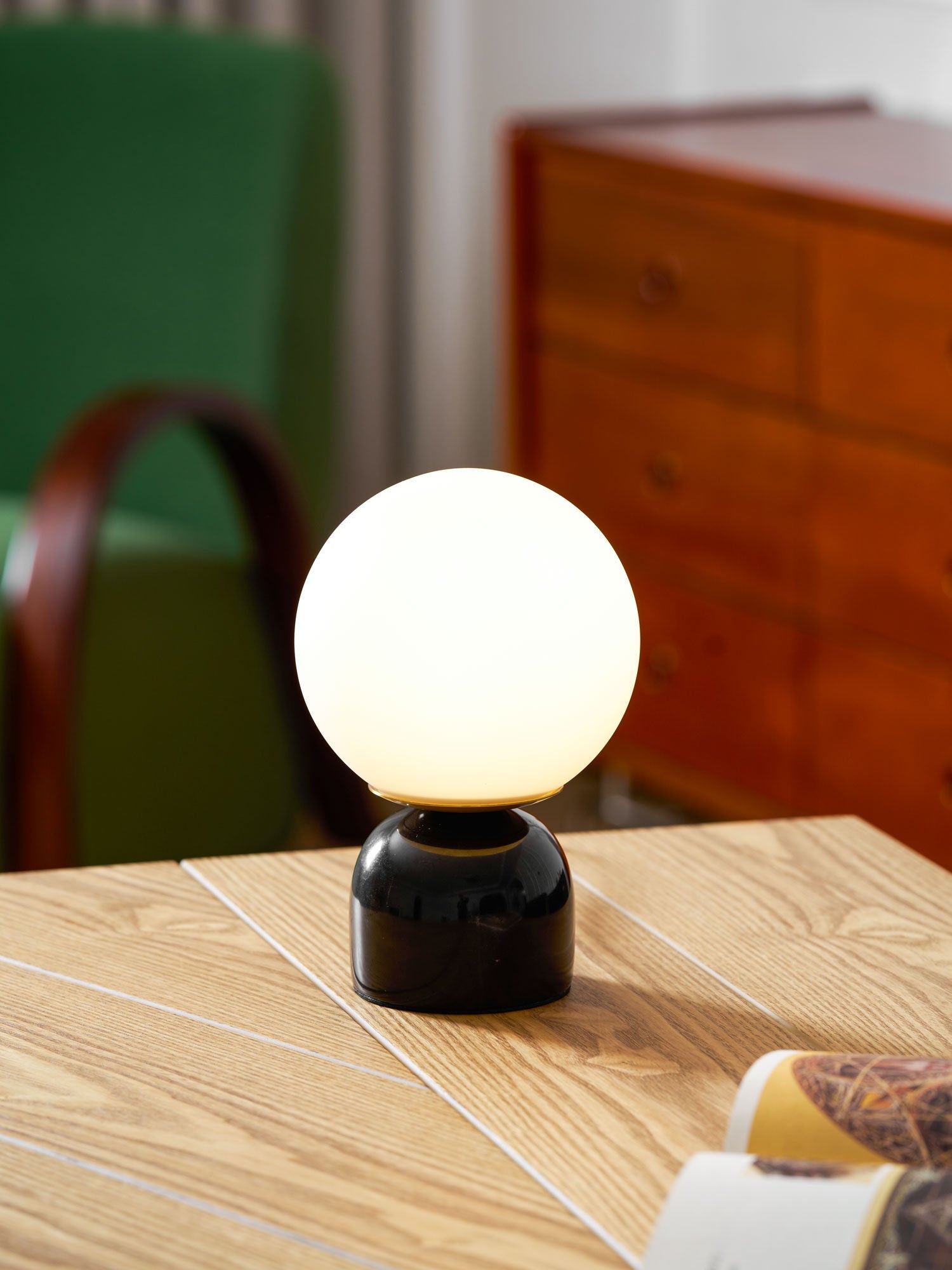Lámpara de mesa globo Ondaeza