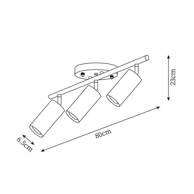 Plafón orientable Brisaara