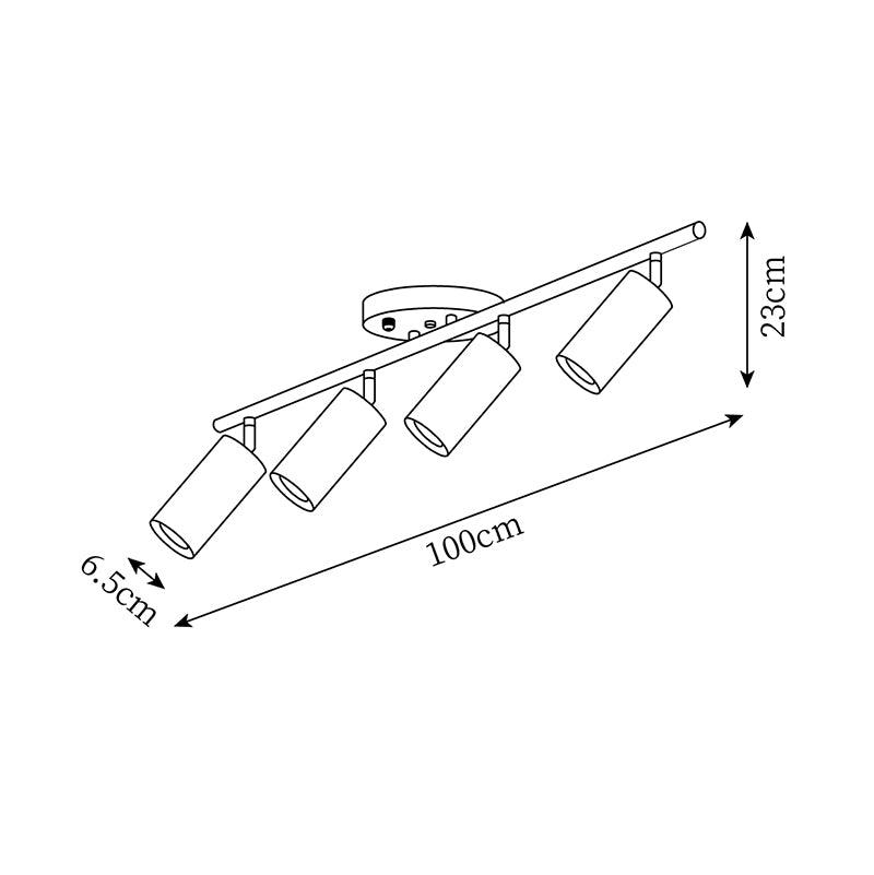 Plafón orientable Brisaara
