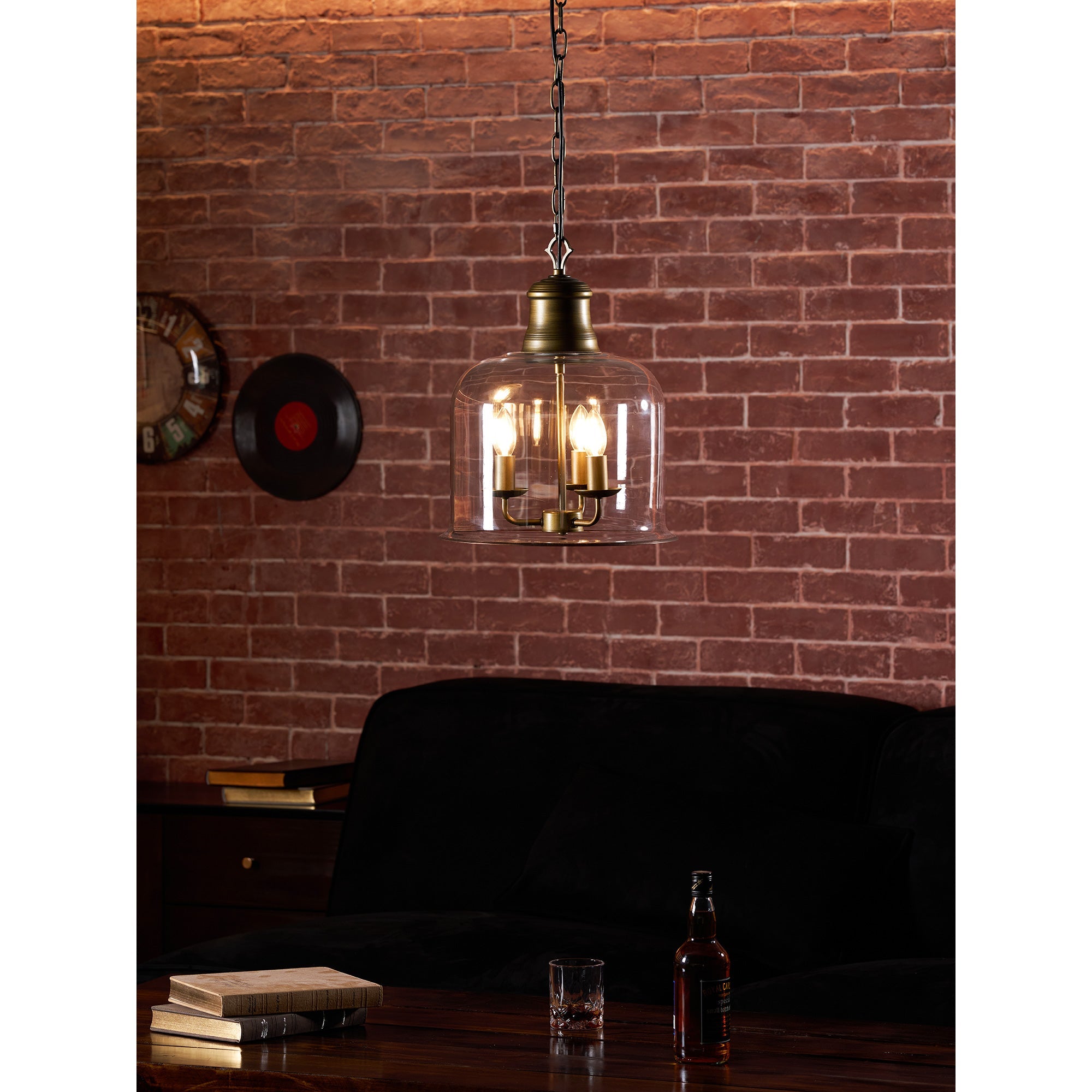 Lámpara colgante farol Lomaero