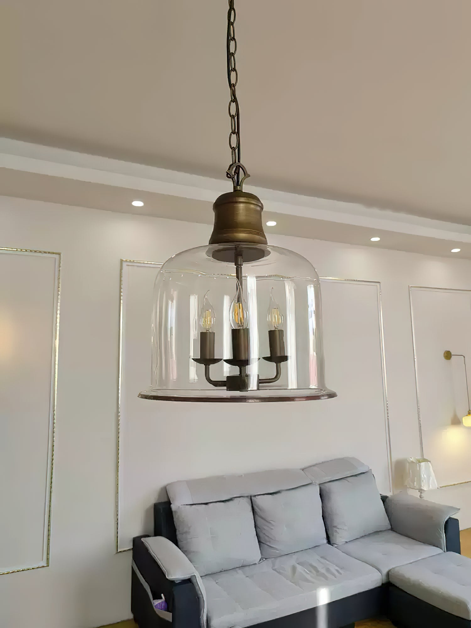 Lámpara colgante farol Lomaero
