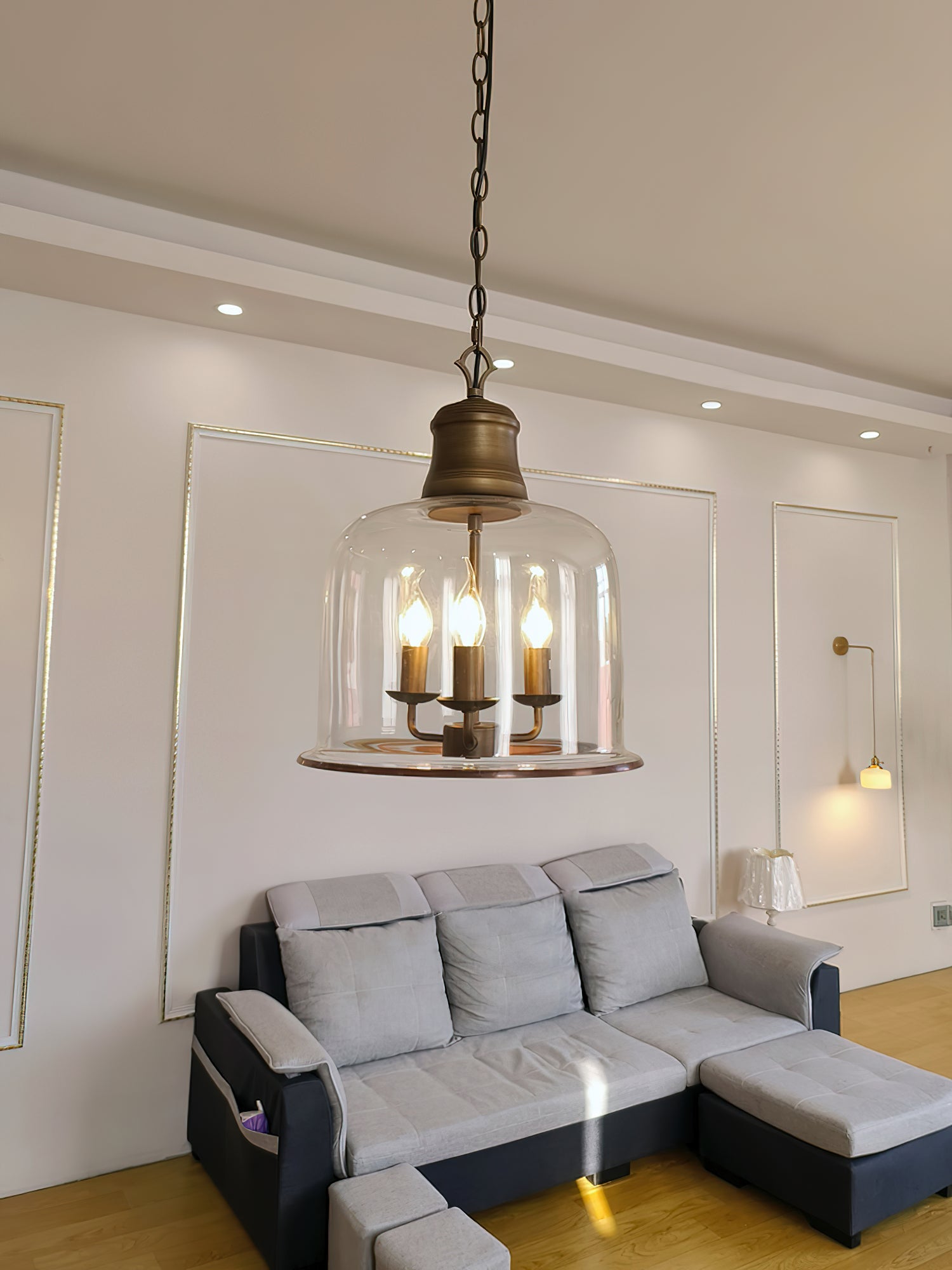 Lámpara colgante farol Lomaero