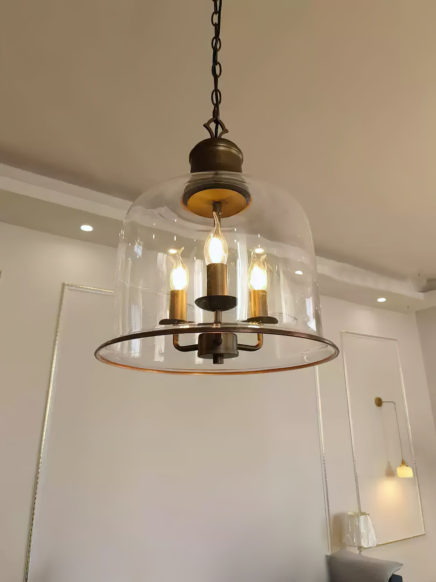 Lámpara colgante farol Lomaero