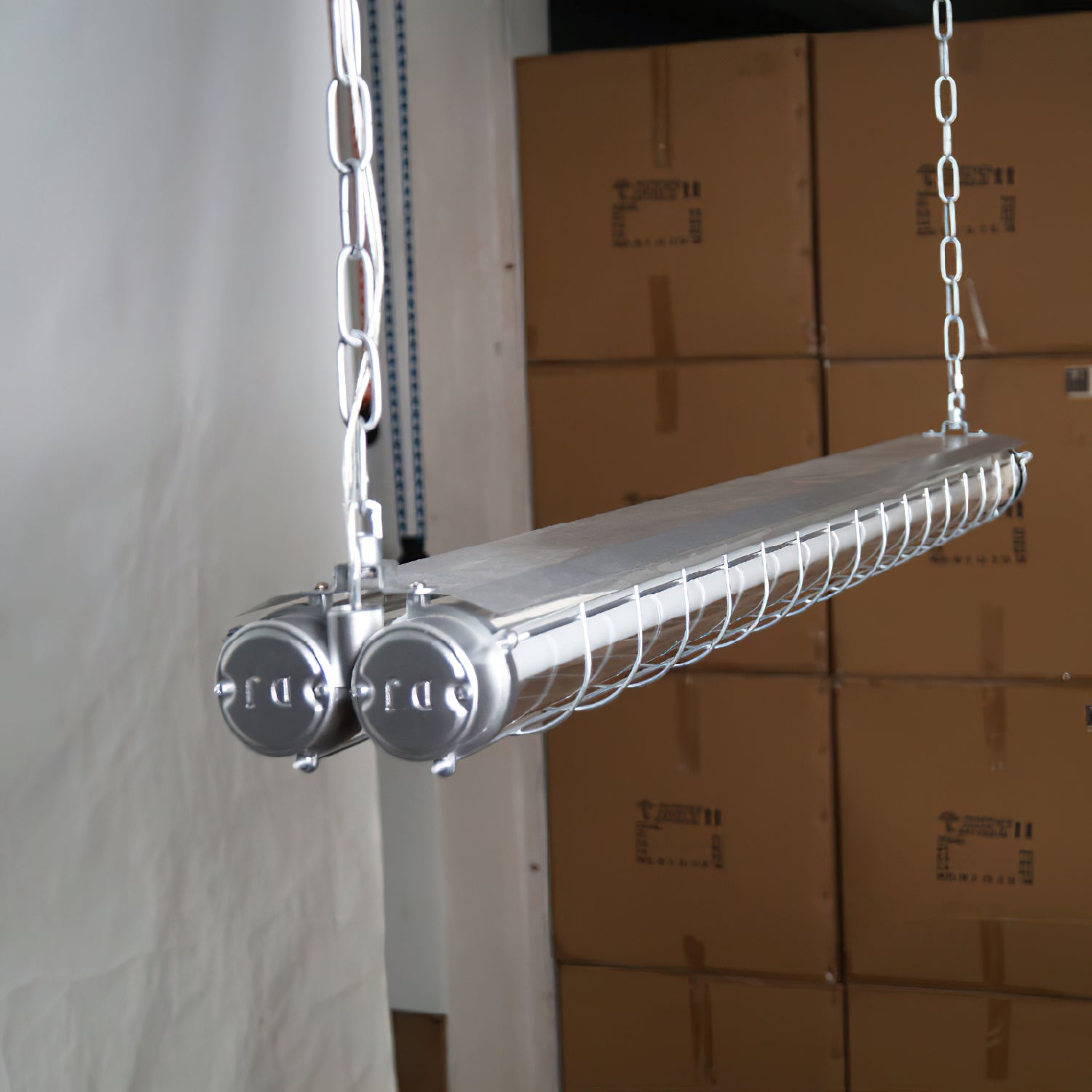 Lámpara colgante tubular Doraeo