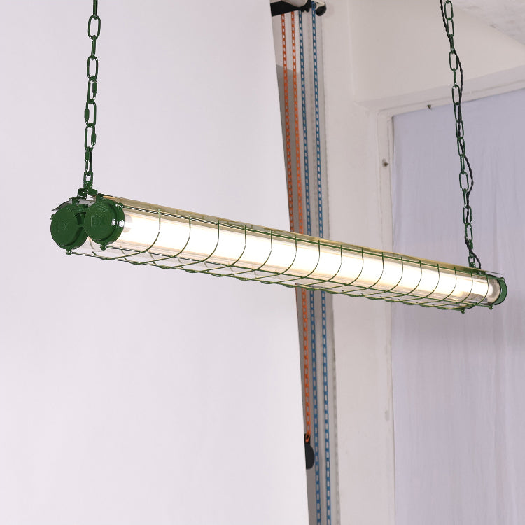 Lámpara colgante tubular Doraeo