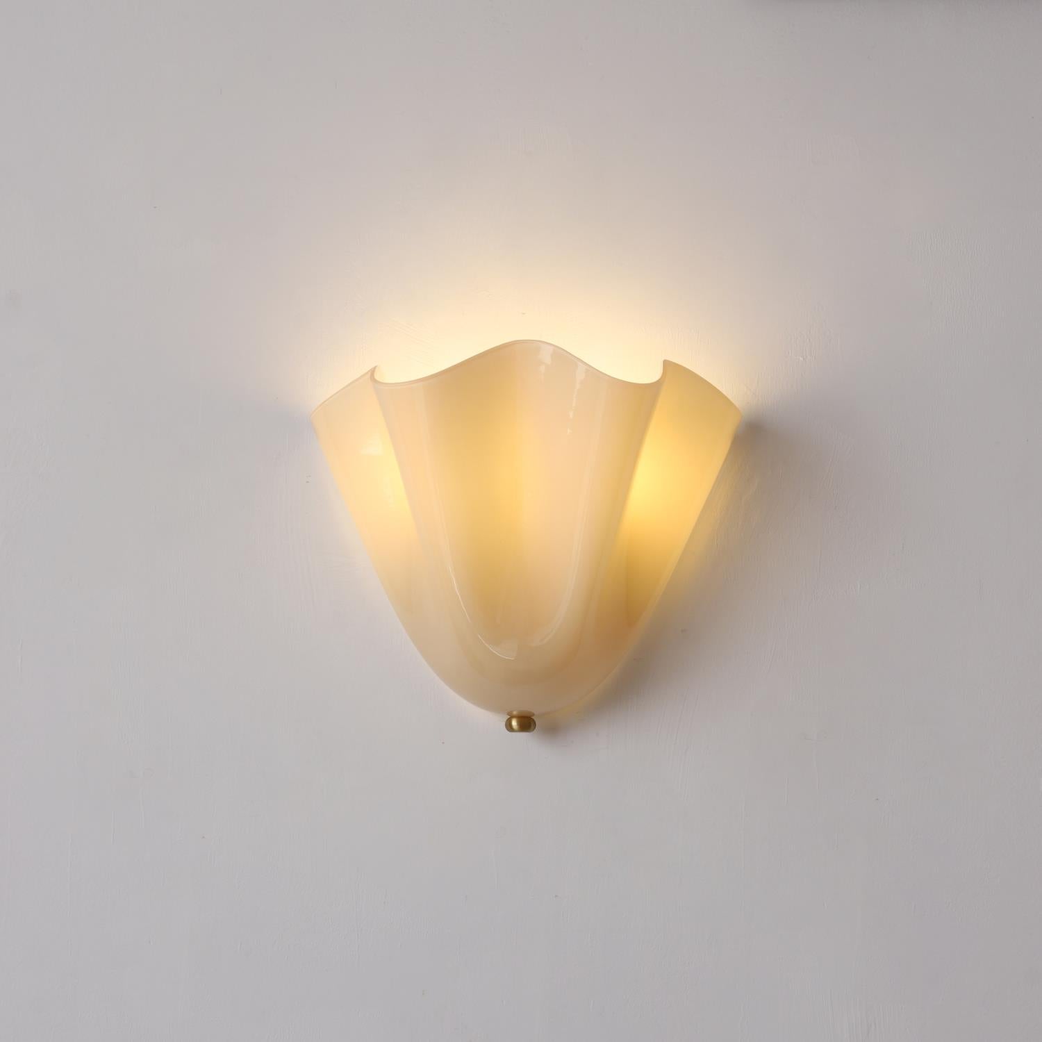 Aplique de pared escultural Miaon