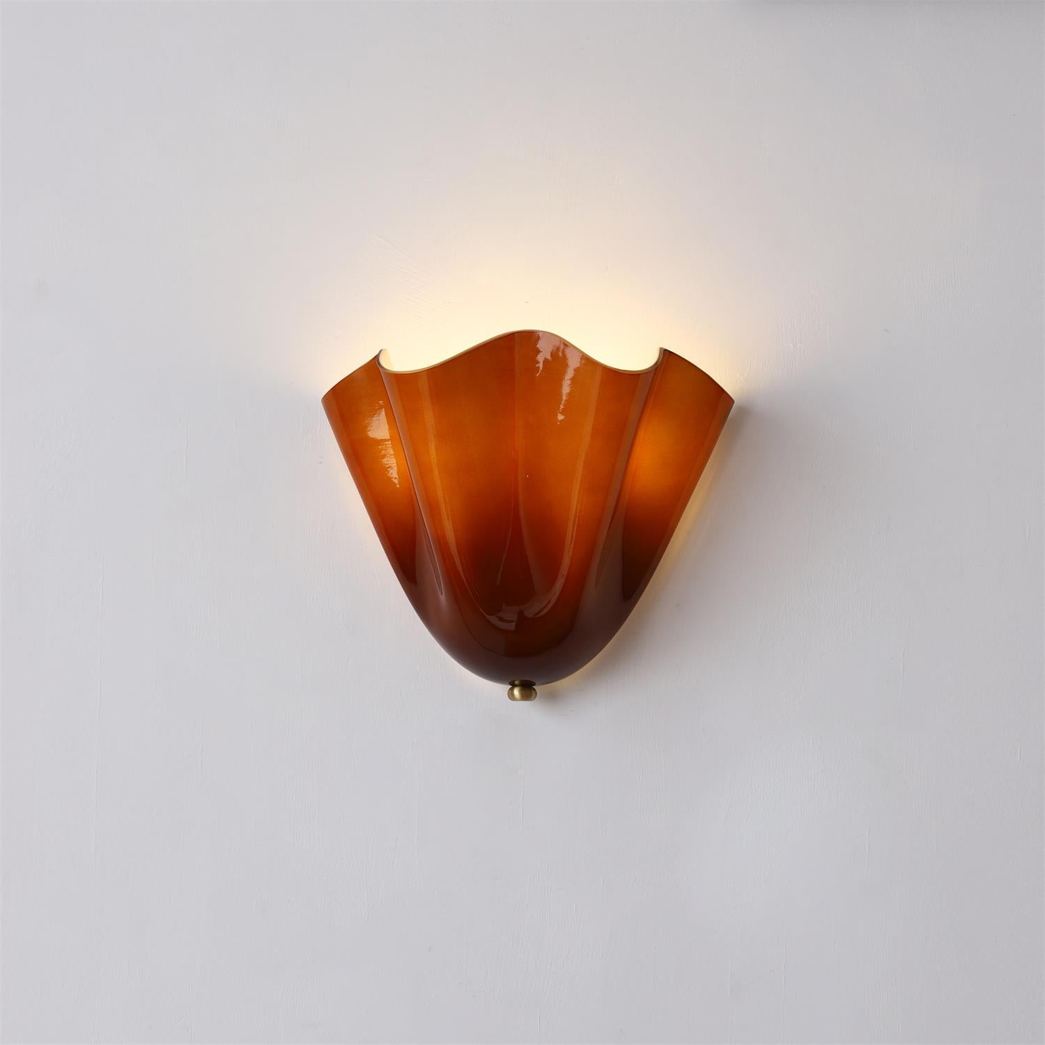 Aplique de pared escultural Miaon