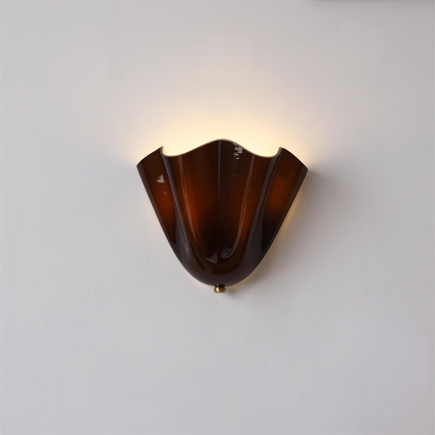 Aplique de pared escultural Miaon