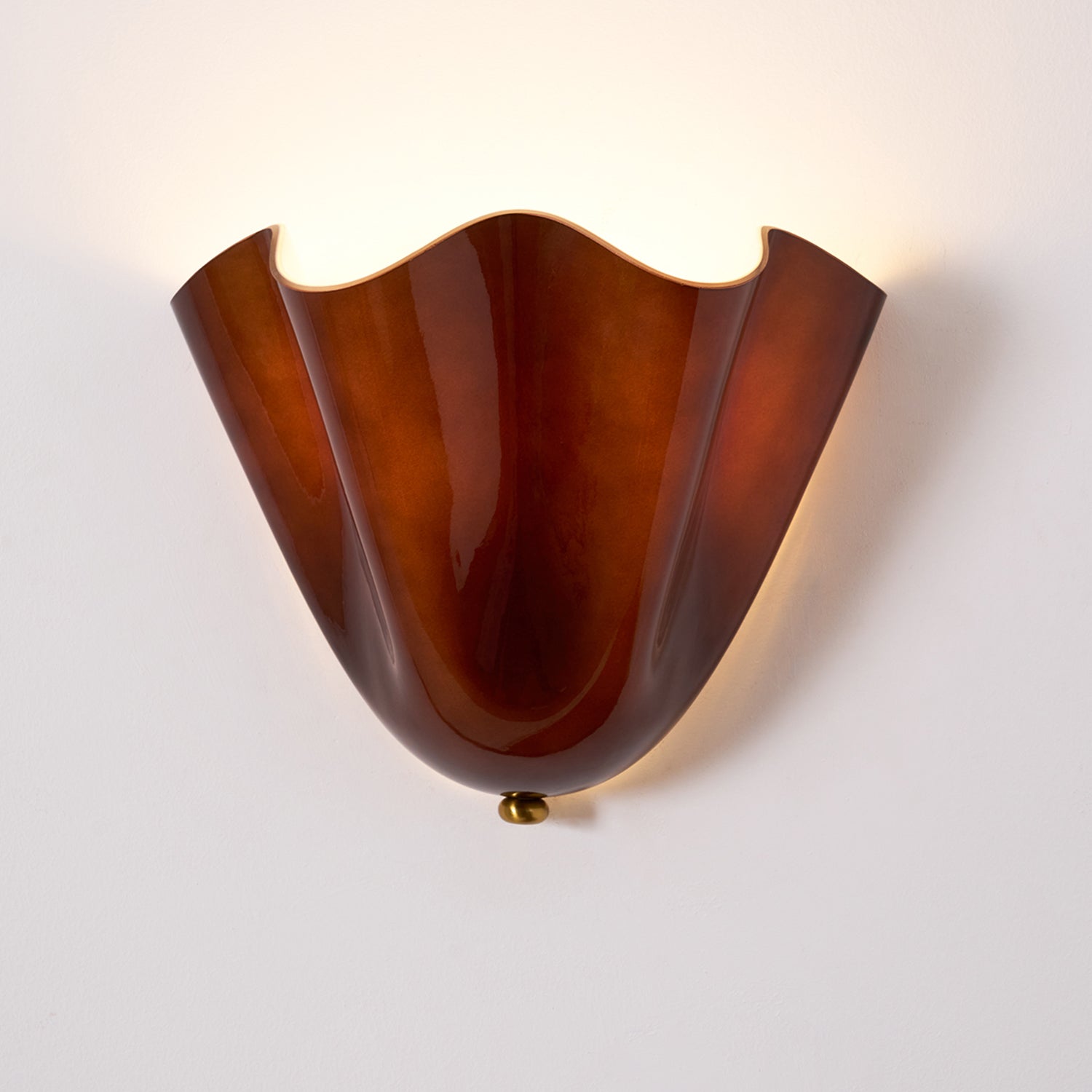 Aplique de pared escultural Miaon