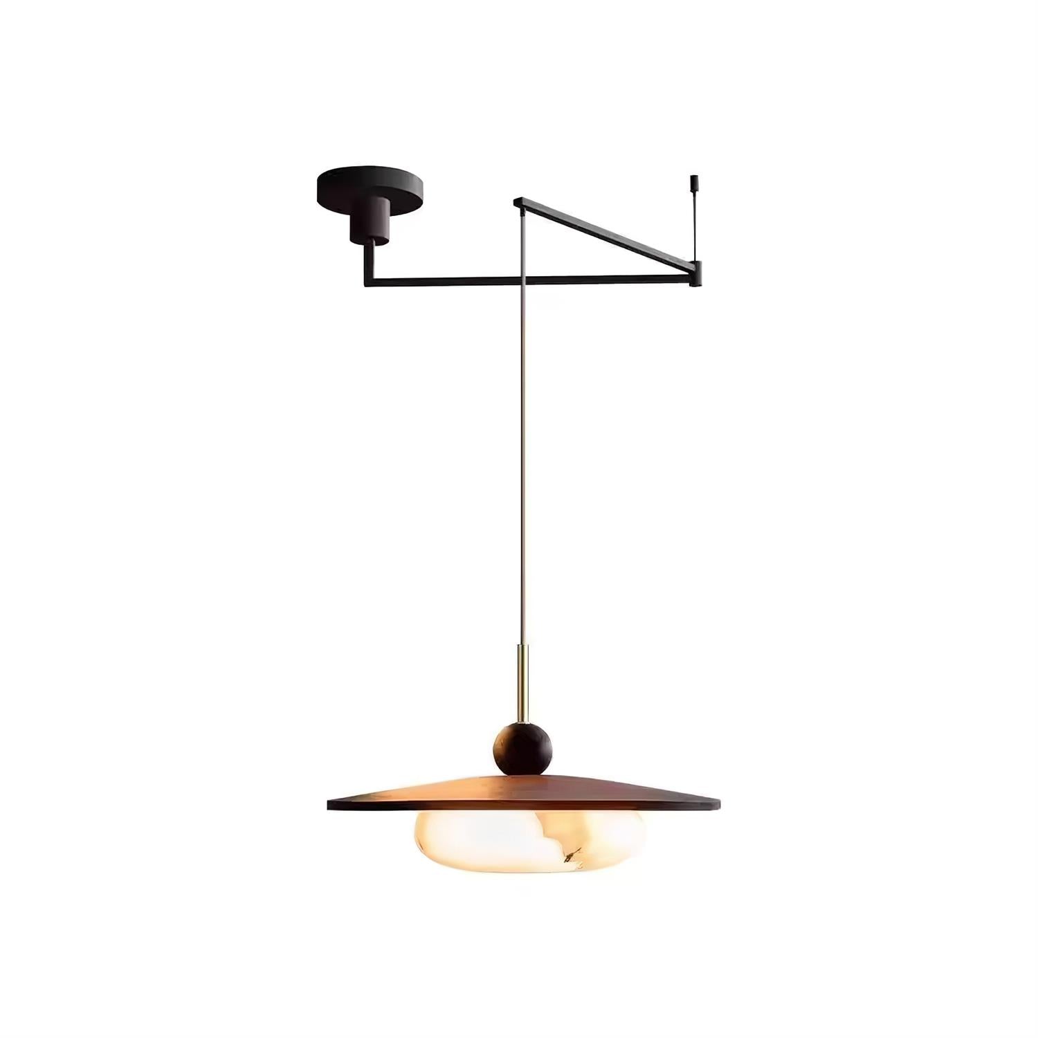 Lámpara colgante orientable Aireano