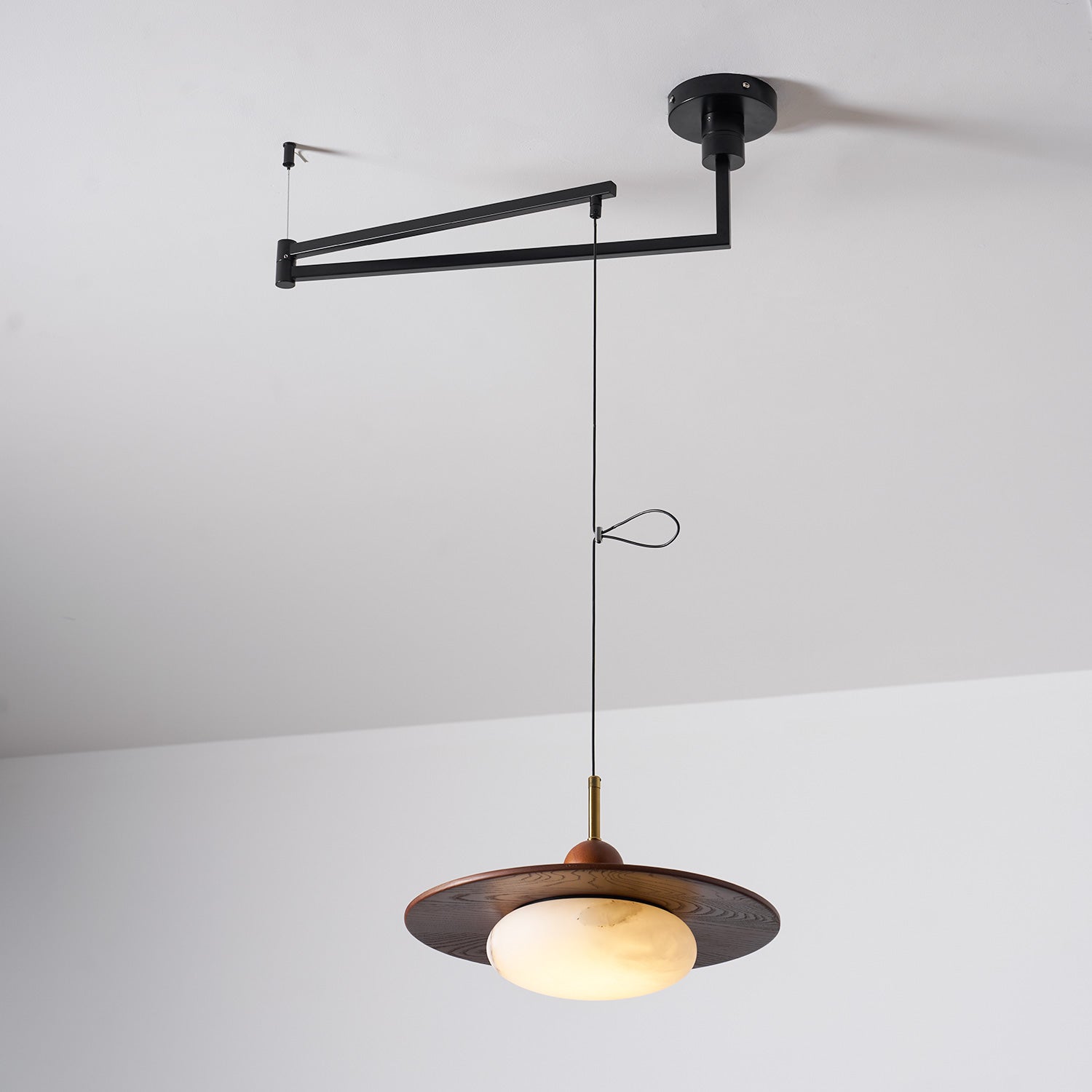 Lámpara colgante orientable Aireano