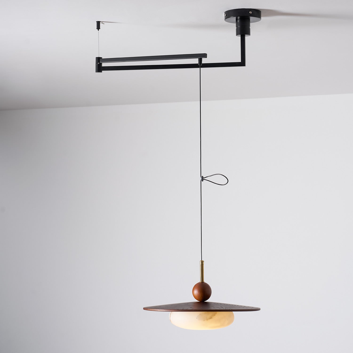 Lámpara colgante orientable Aireano