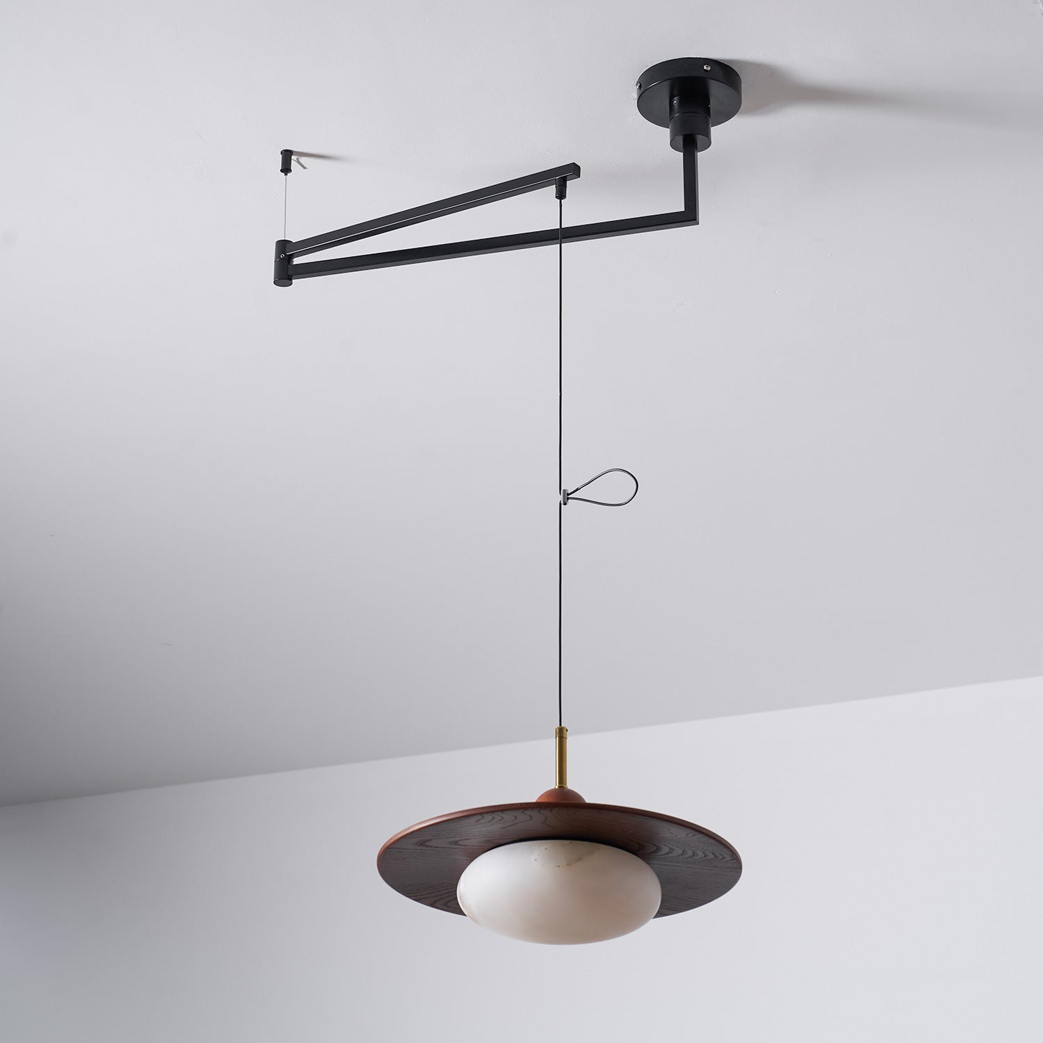 Lámpara colgante orientable Aireano
