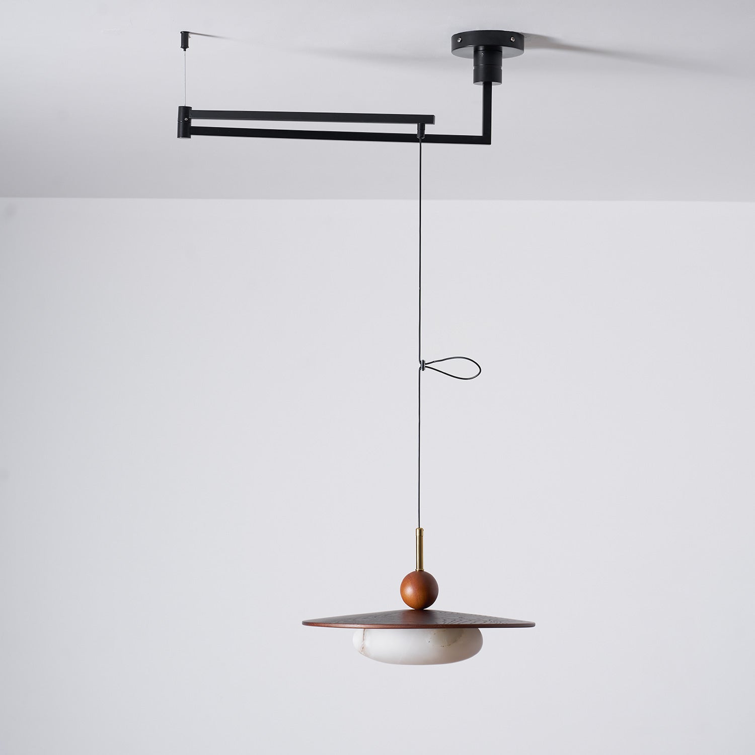 Lámpara colgante orientable Aireano