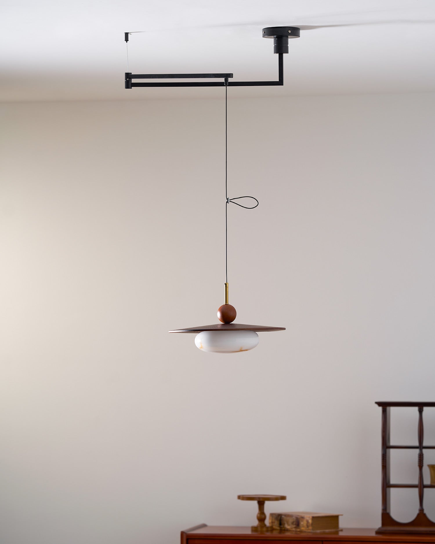 Lámpara colgante orientable Aireano