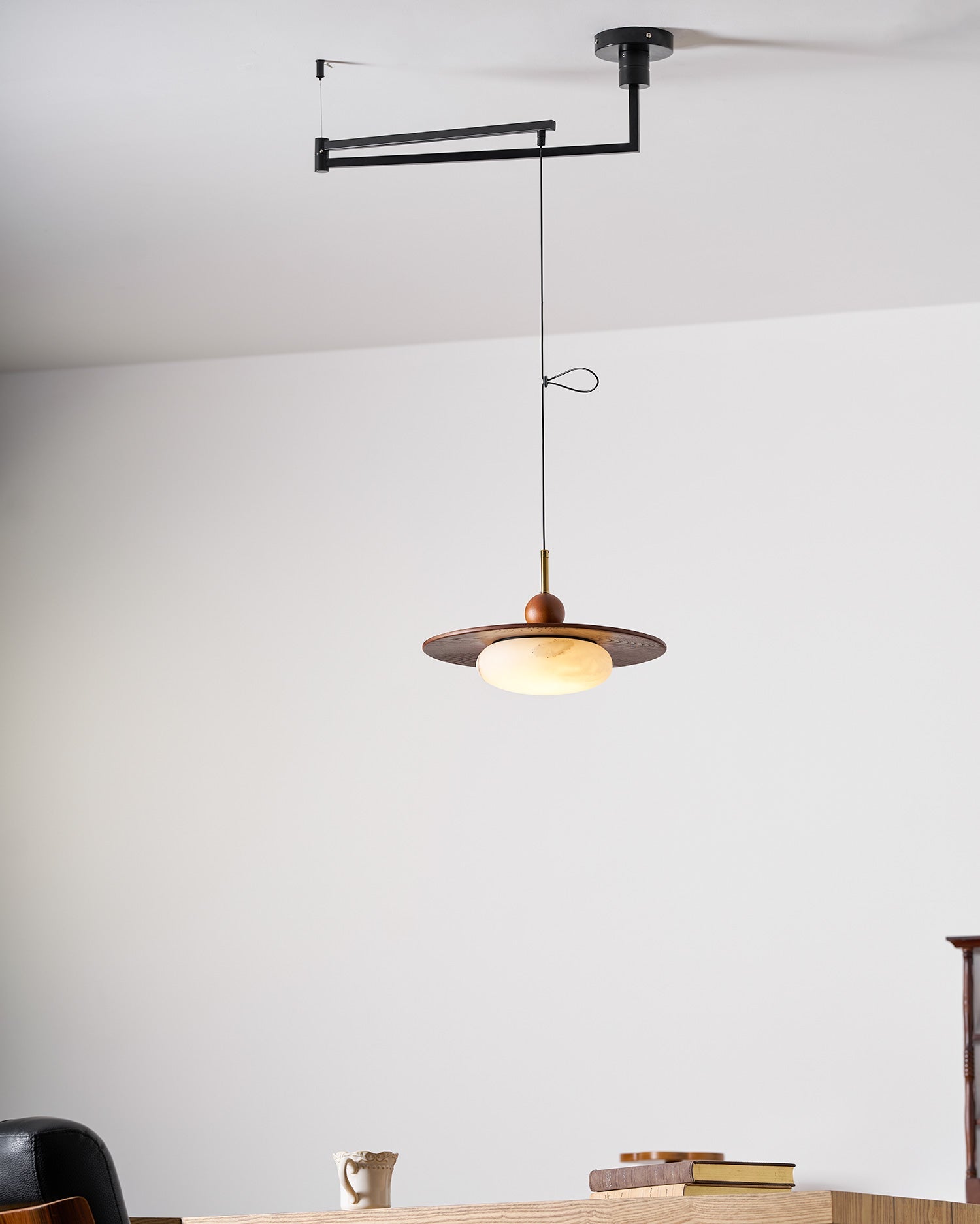 Lámpara colgante orientable Aireano
