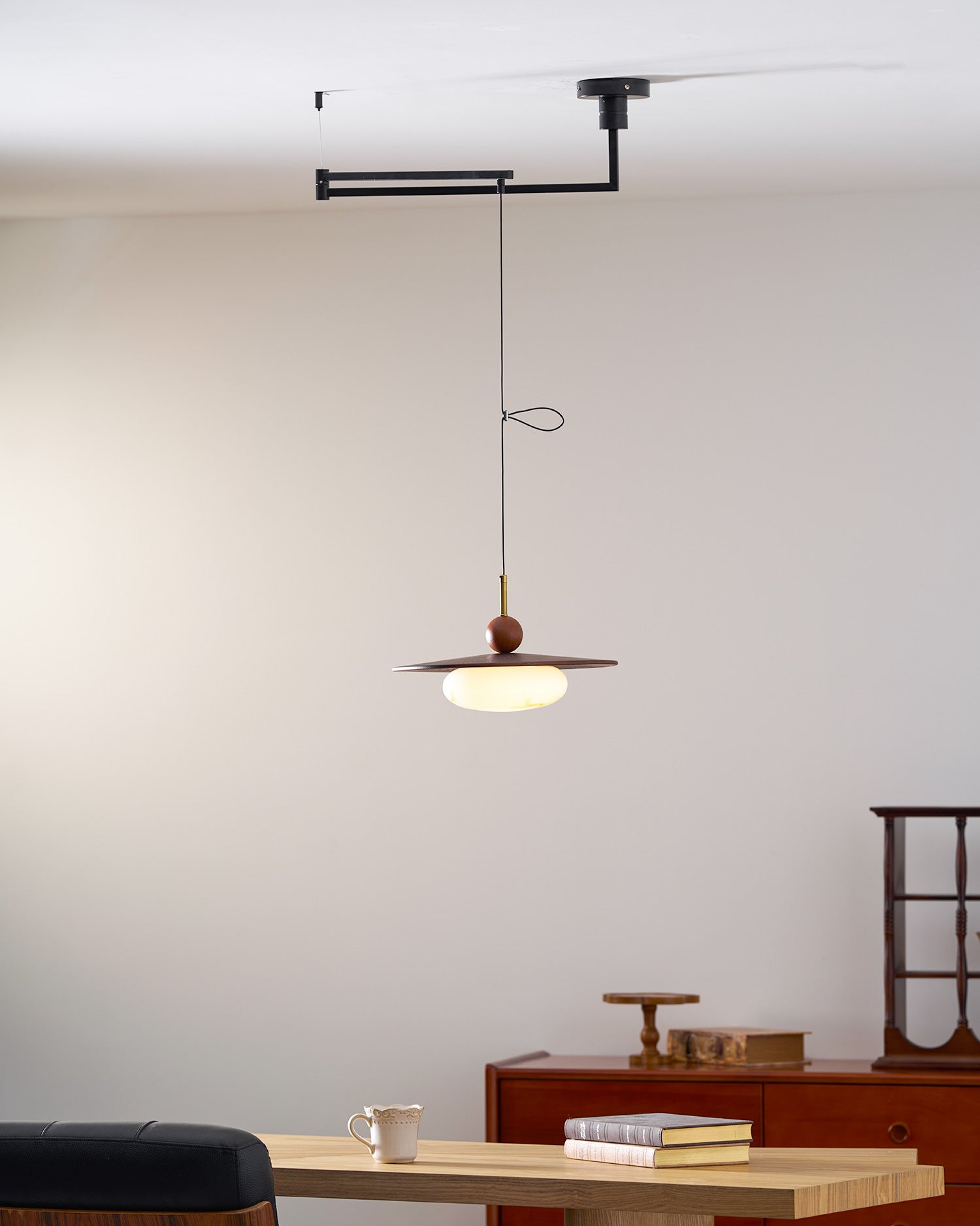 Lámpara colgante orientable Aireano