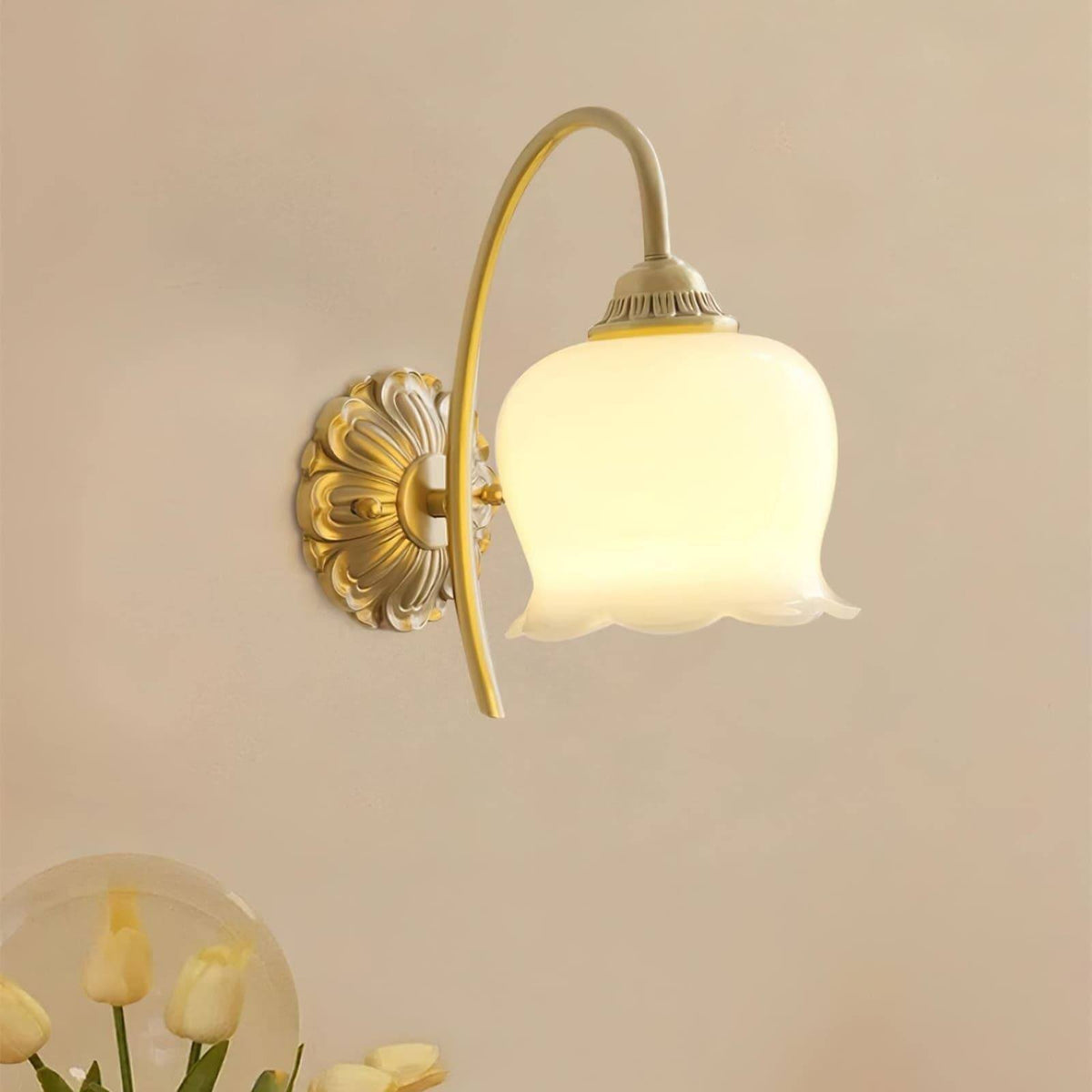 Aplique de pared vintage Fizoal