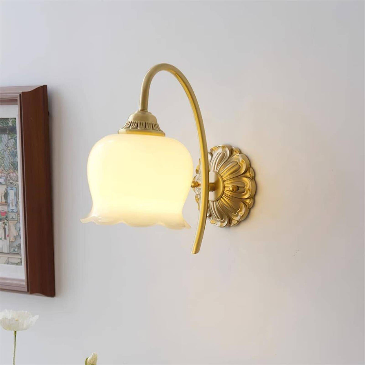 Aplique de pared vintage Fizoal