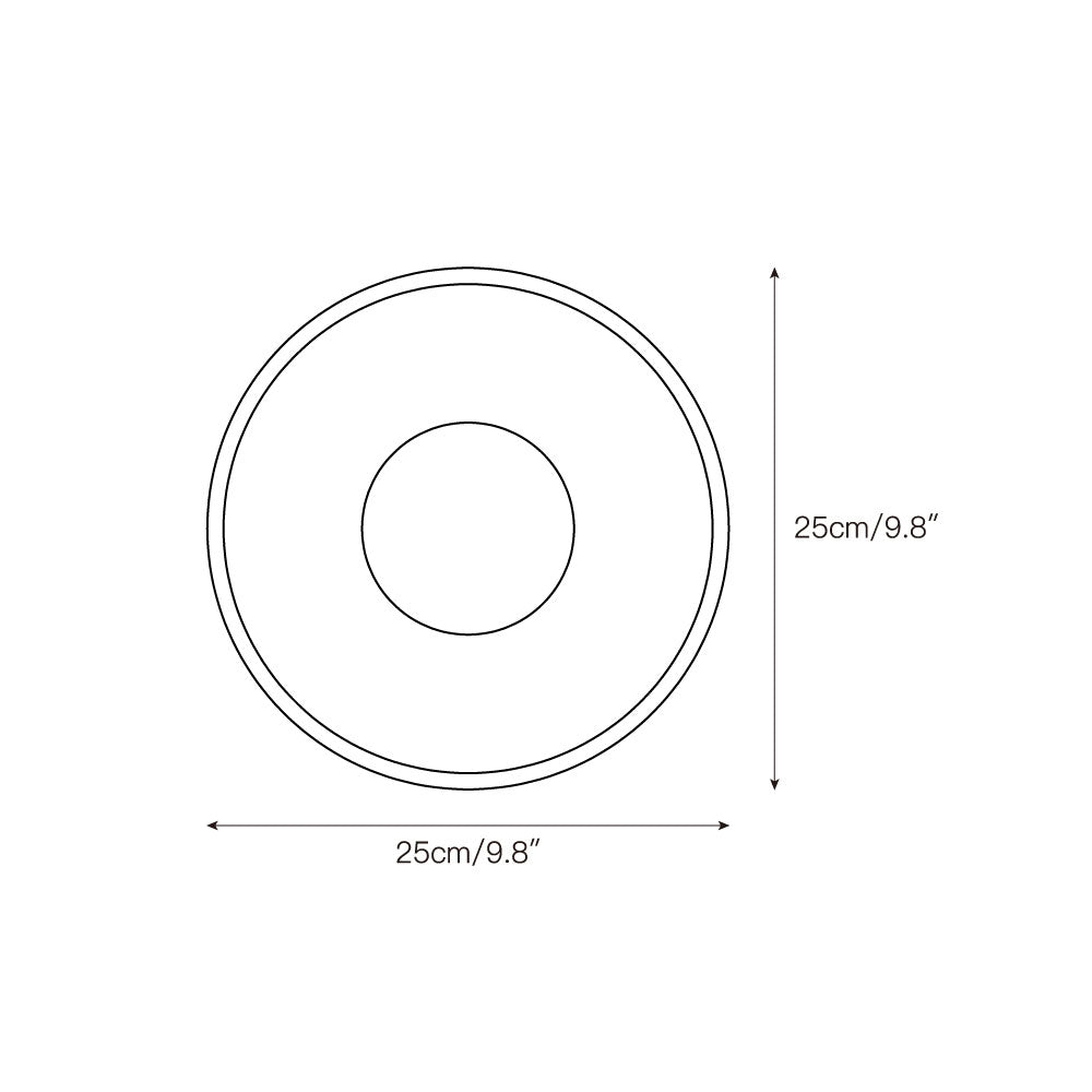 Aplique de pared globo Briizo