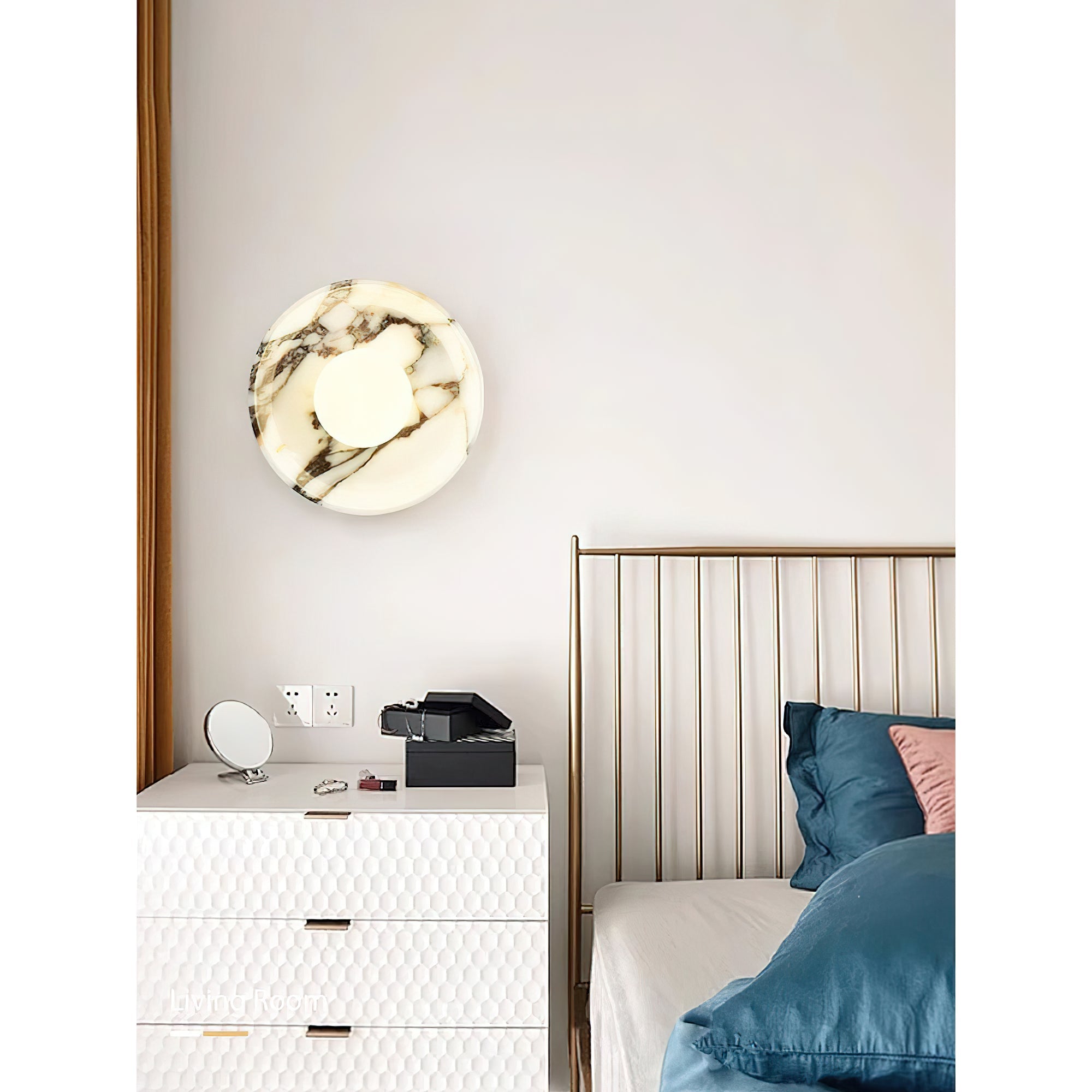 Aplique de pared globo Briizo