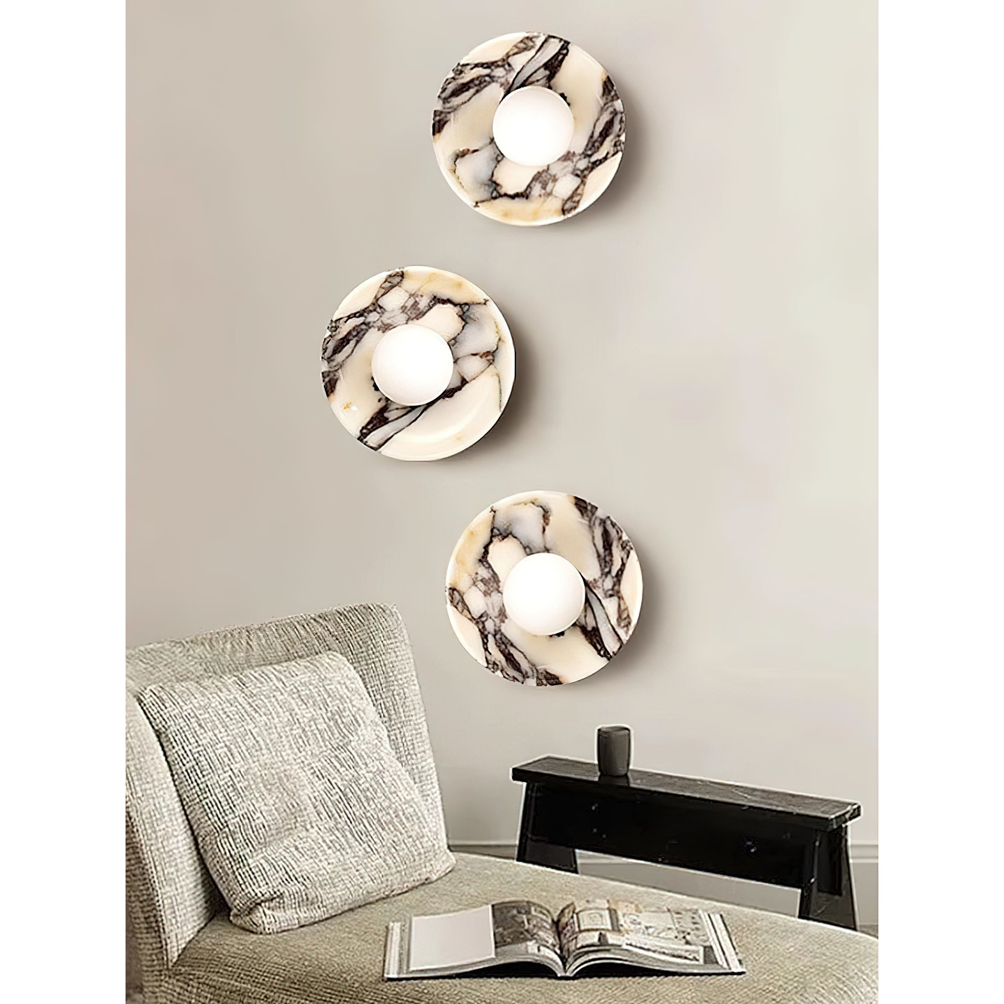 Aplique de pared globo Briizo