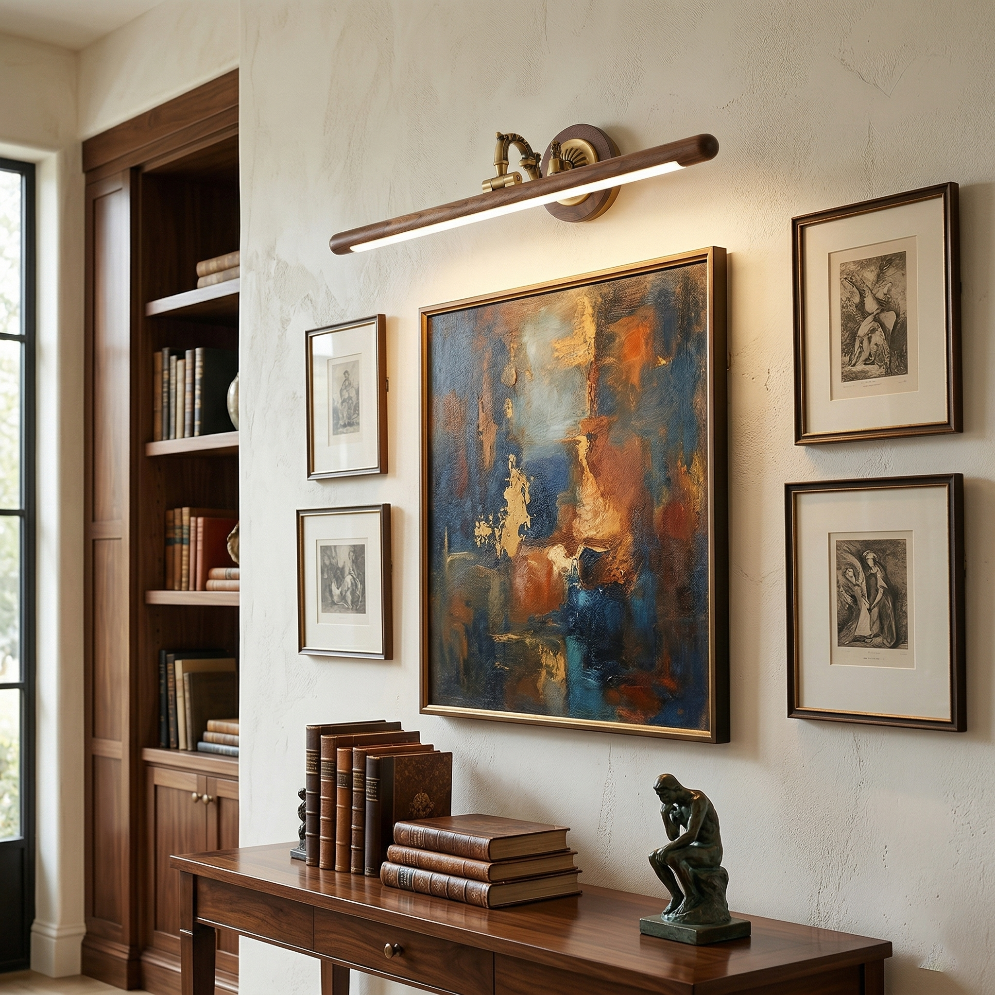Aplique de pared lineal Naraano