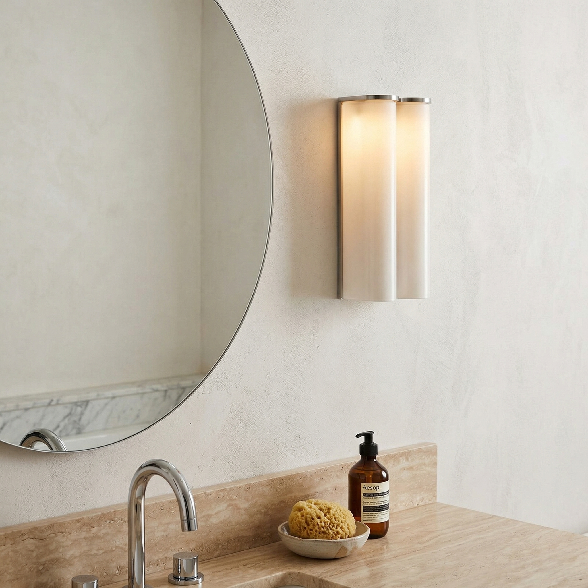 Aplique de pared tubular Olmiven
