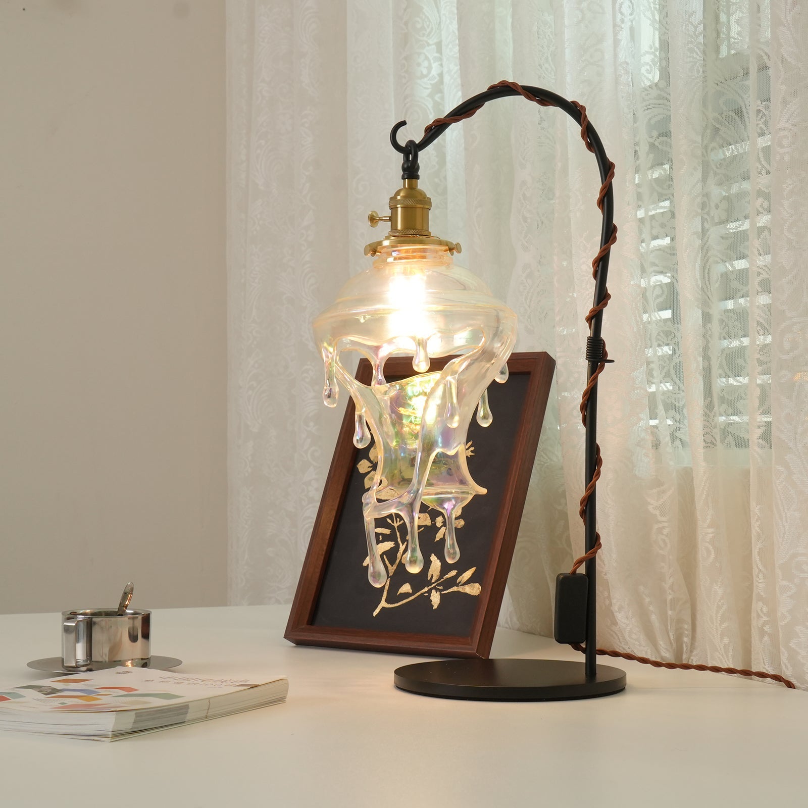 Lámpara de mesa Lunaio